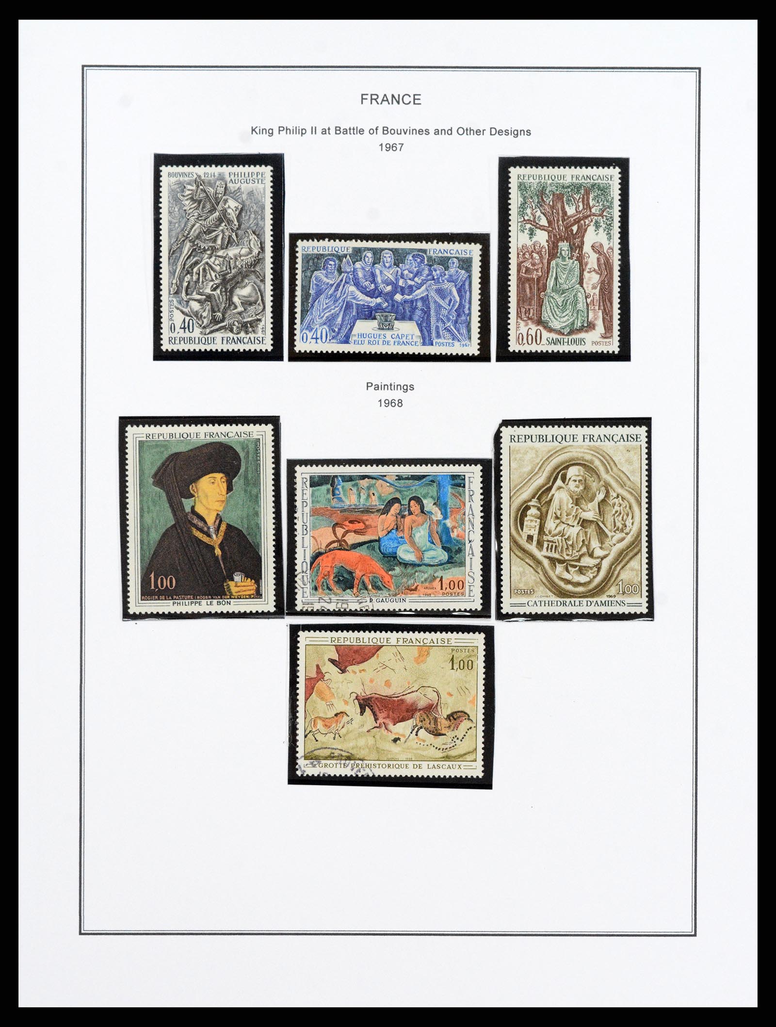 37913 126 - Postzegelverzameling 37913 Frankrijk 1849-2000.