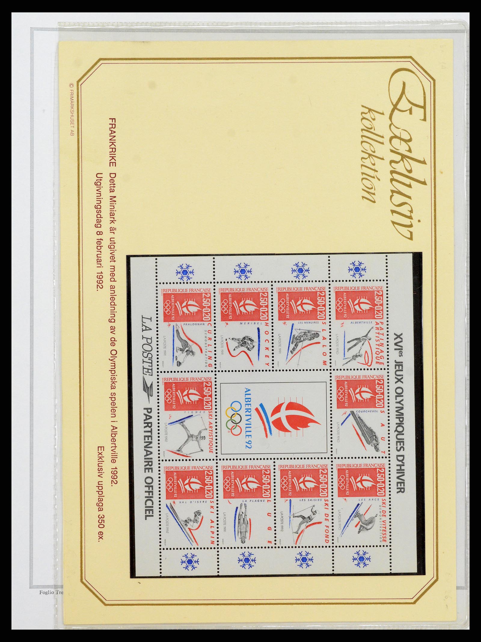 37913 136 - Postzegelverzameling 37913 Frankrijk 1849-2000.
