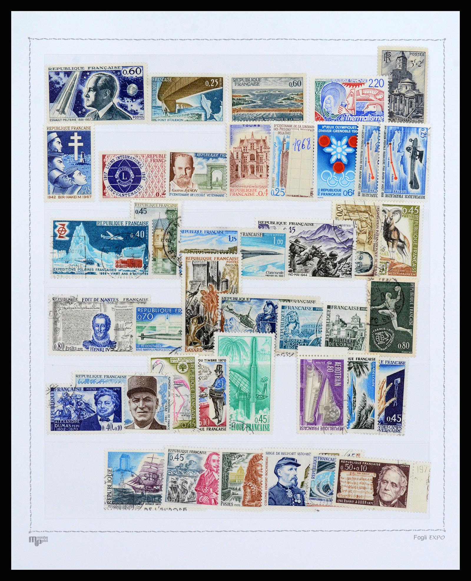 37913 148 - Postzegelverzameling 37913 Frankrijk 1849-2000.