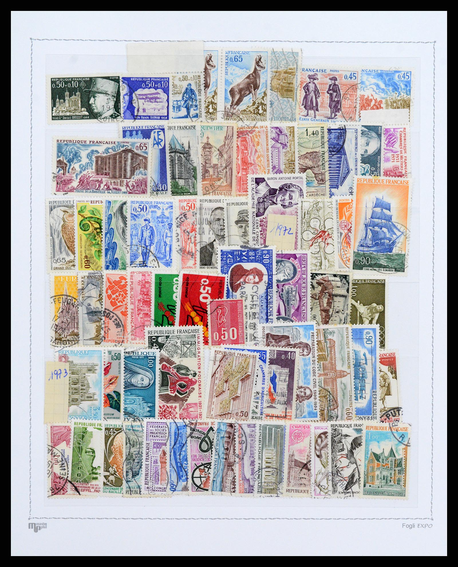 37913 149 - Postzegelverzameling 37913 Frankrijk 1849-2000.