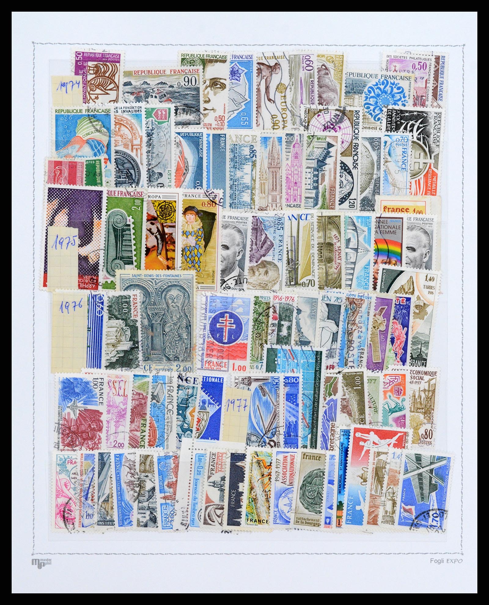 37913 150 - Postzegelverzameling 37913 Frankrijk 1849-2000.