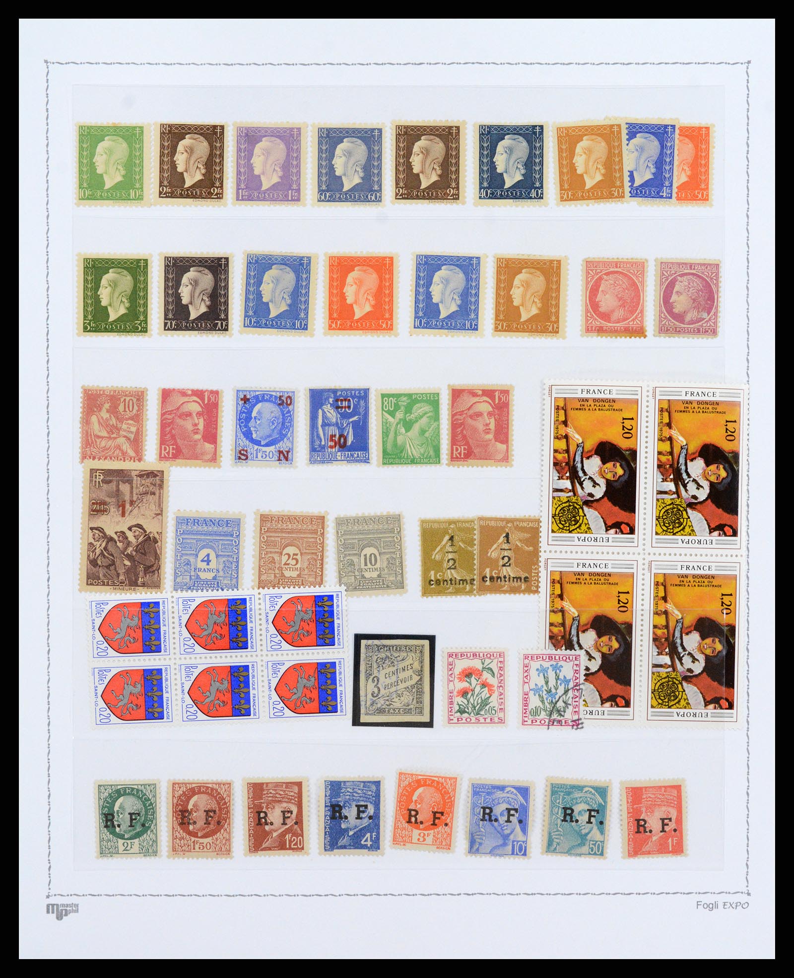 37913 153 - Stamp Collection 37913 France 1849-2000.