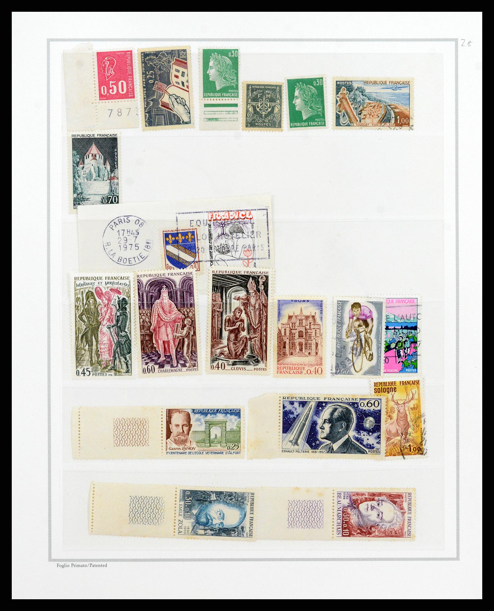 37913 156 - Postzegelverzameling 37913 Frankrijk 1849-2000.