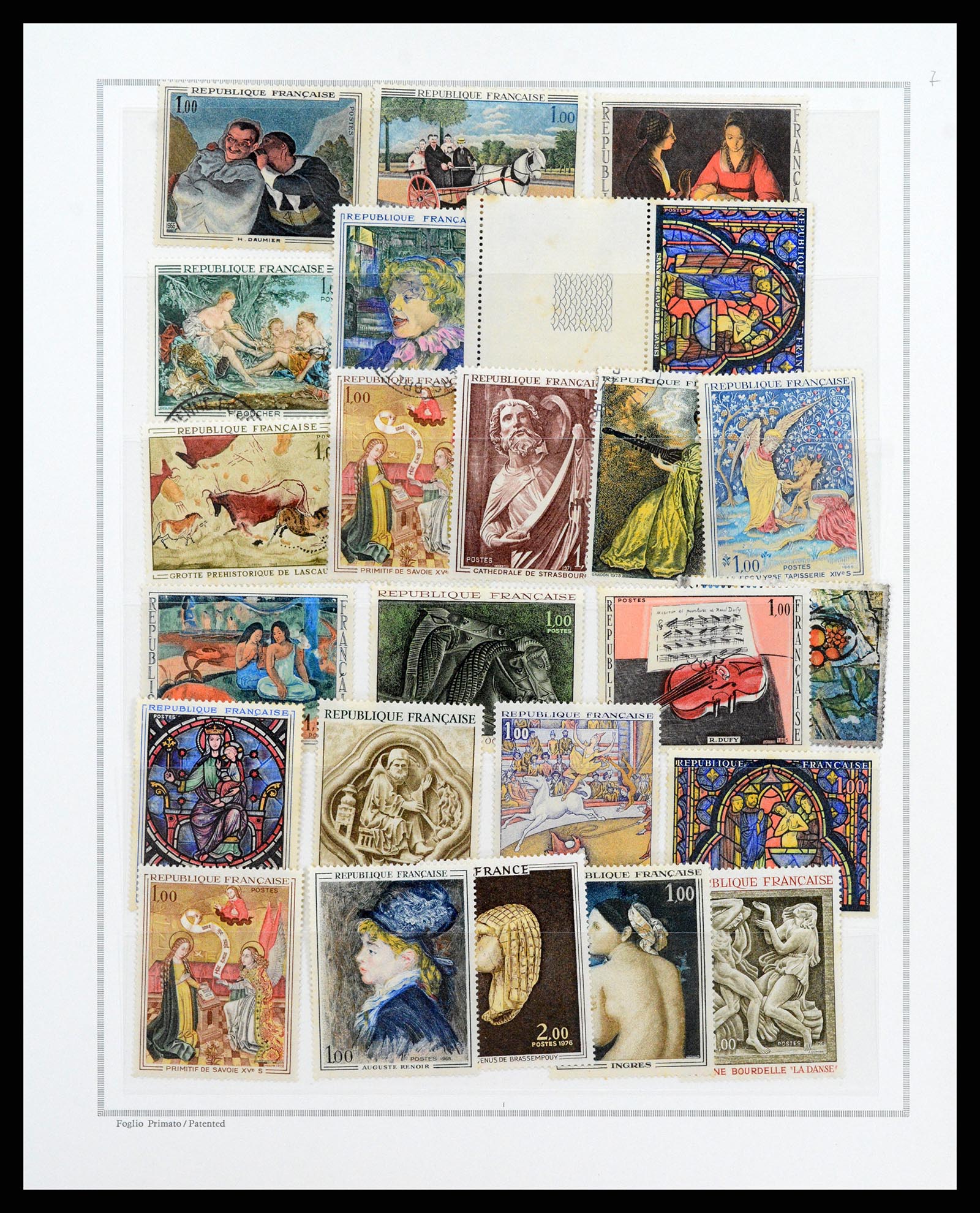 37913 157 - Postzegelverzameling 37913 Frankrijk 1849-2000.