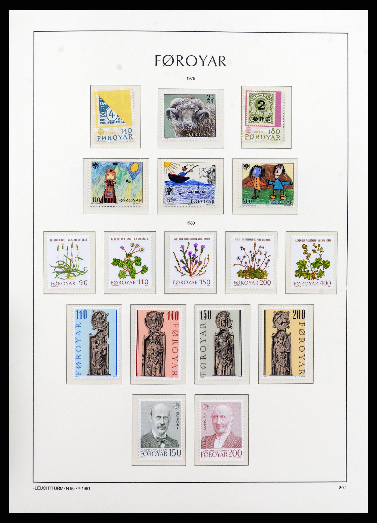37917 004 - Stamp Collection 37917 Faroe Islands 1975-2014.