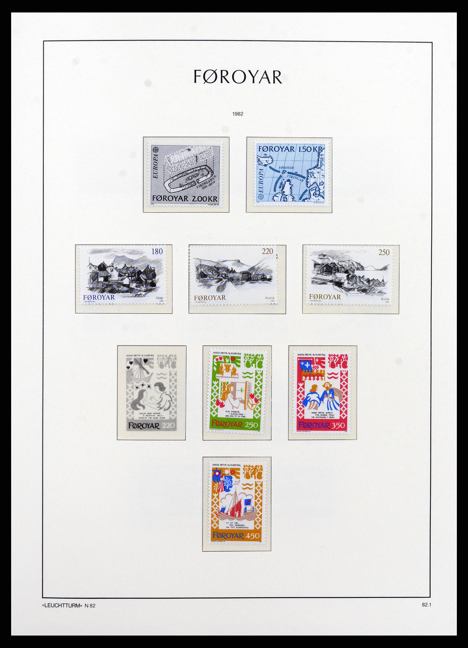 37917 006 - Stamp Collection 37917 Faroe Islands 1975-2014.