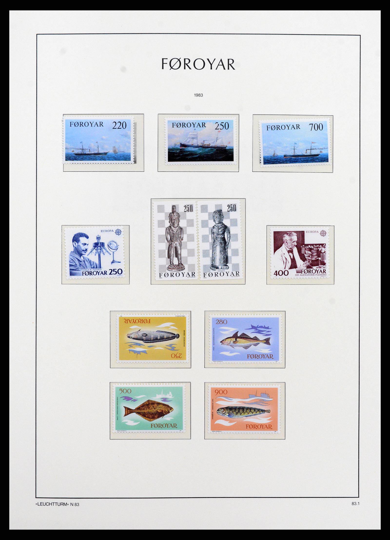 37917 007 - Stamp Collection 37917 Faroe Islands 1975-2014.