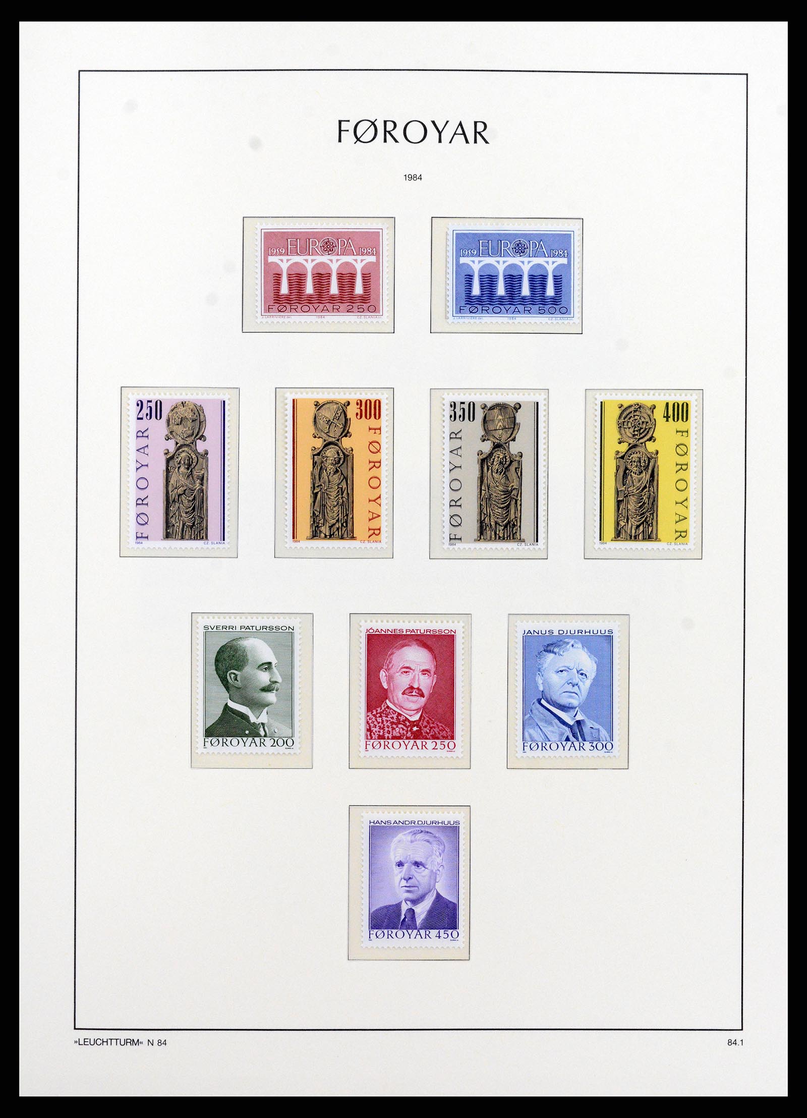 37917 009 - Stamp Collection 37917 Faroe Islands 1975-2014.