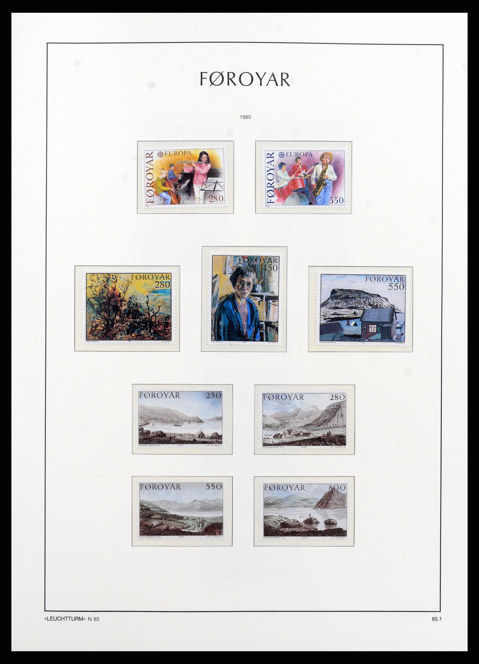37917 011 - Stamp Collection 37917 Faroe Islands 1975-2014.
