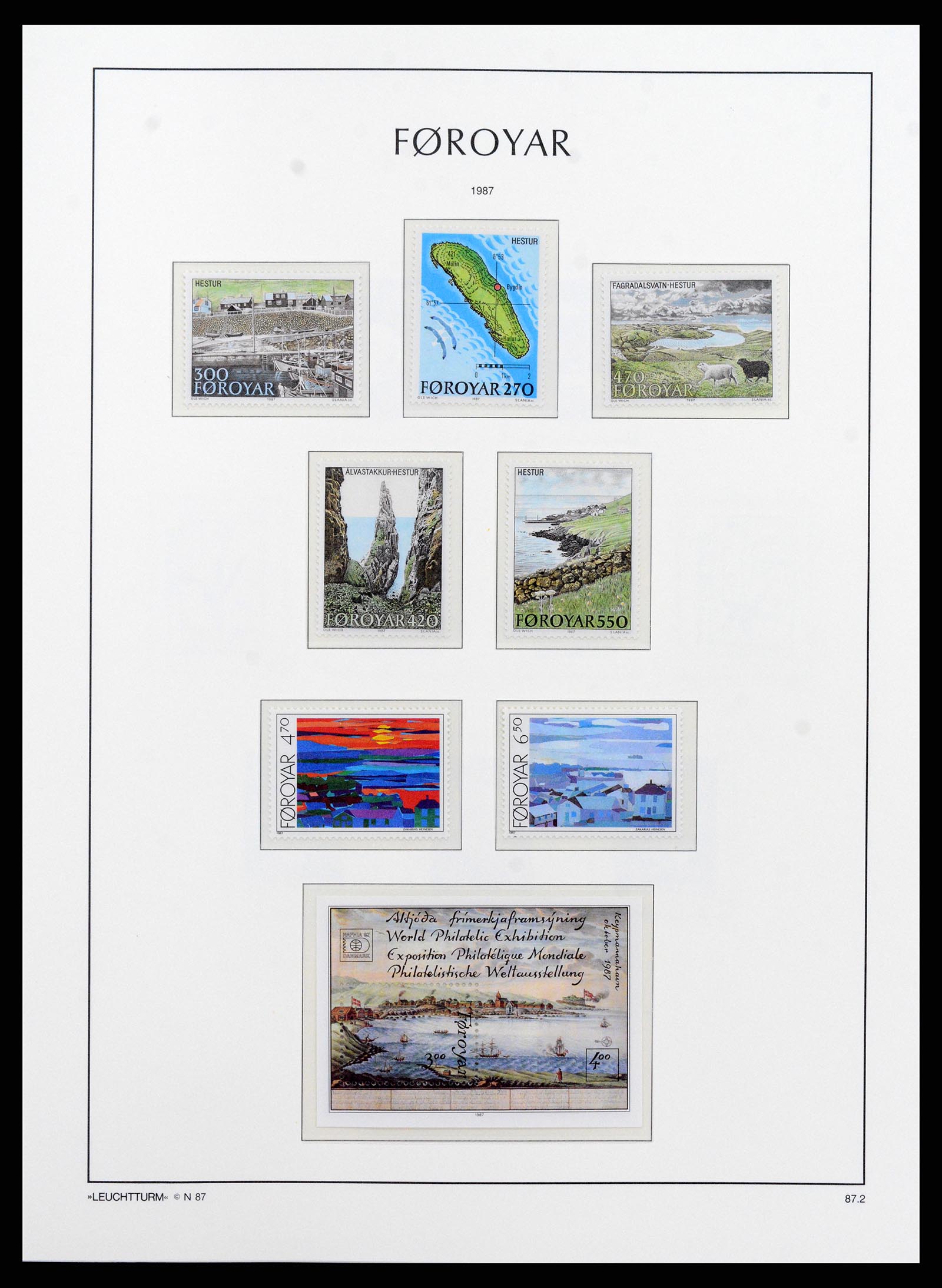 37917 016 - Stamp Collection 37917 Faroe Islands 1975-2014.