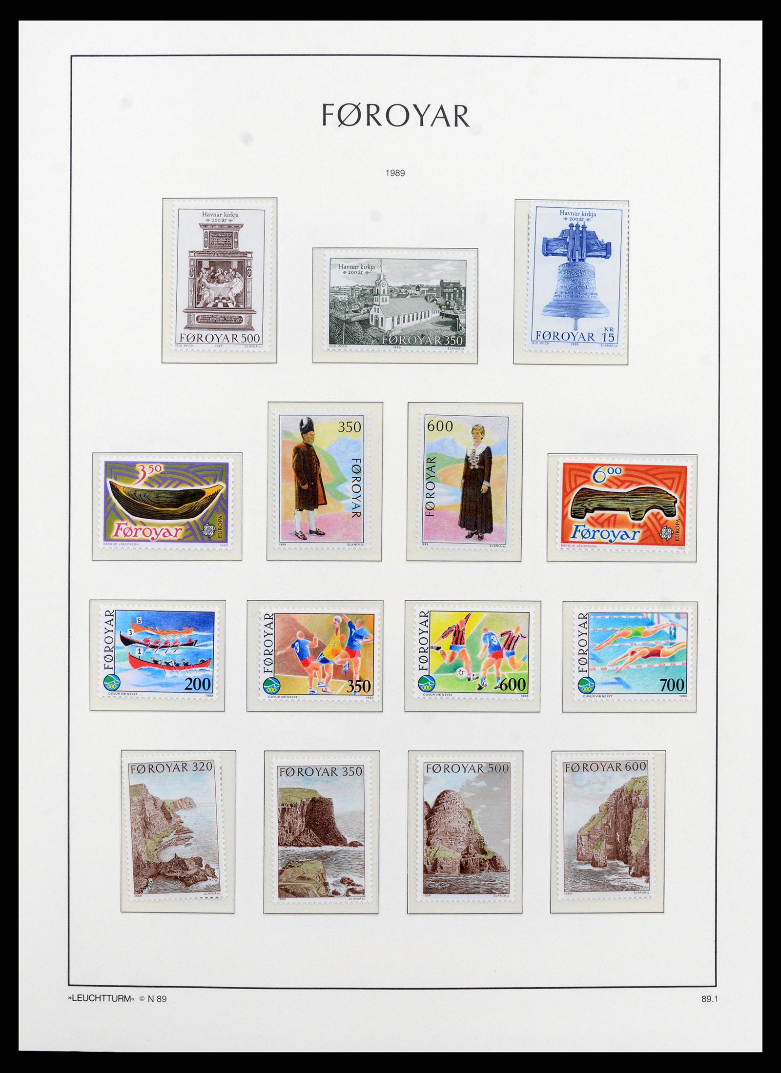 37917 019 - Stamp Collection 37917 Faroe Islands 1975-2014.