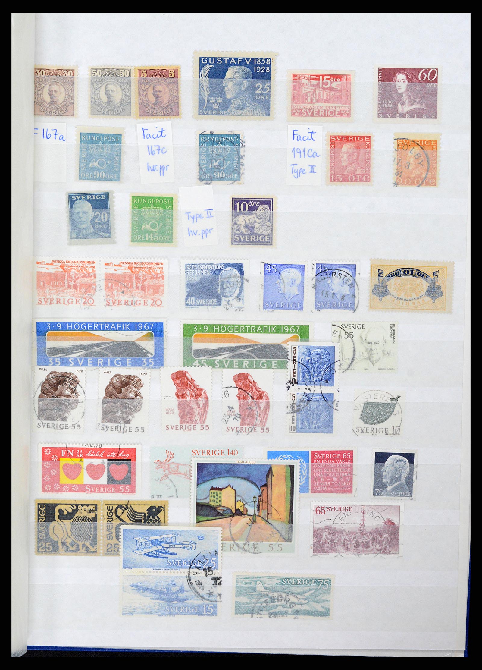 37919 001 - Stamp Collection 37919 Scandinavia 1880-1980.