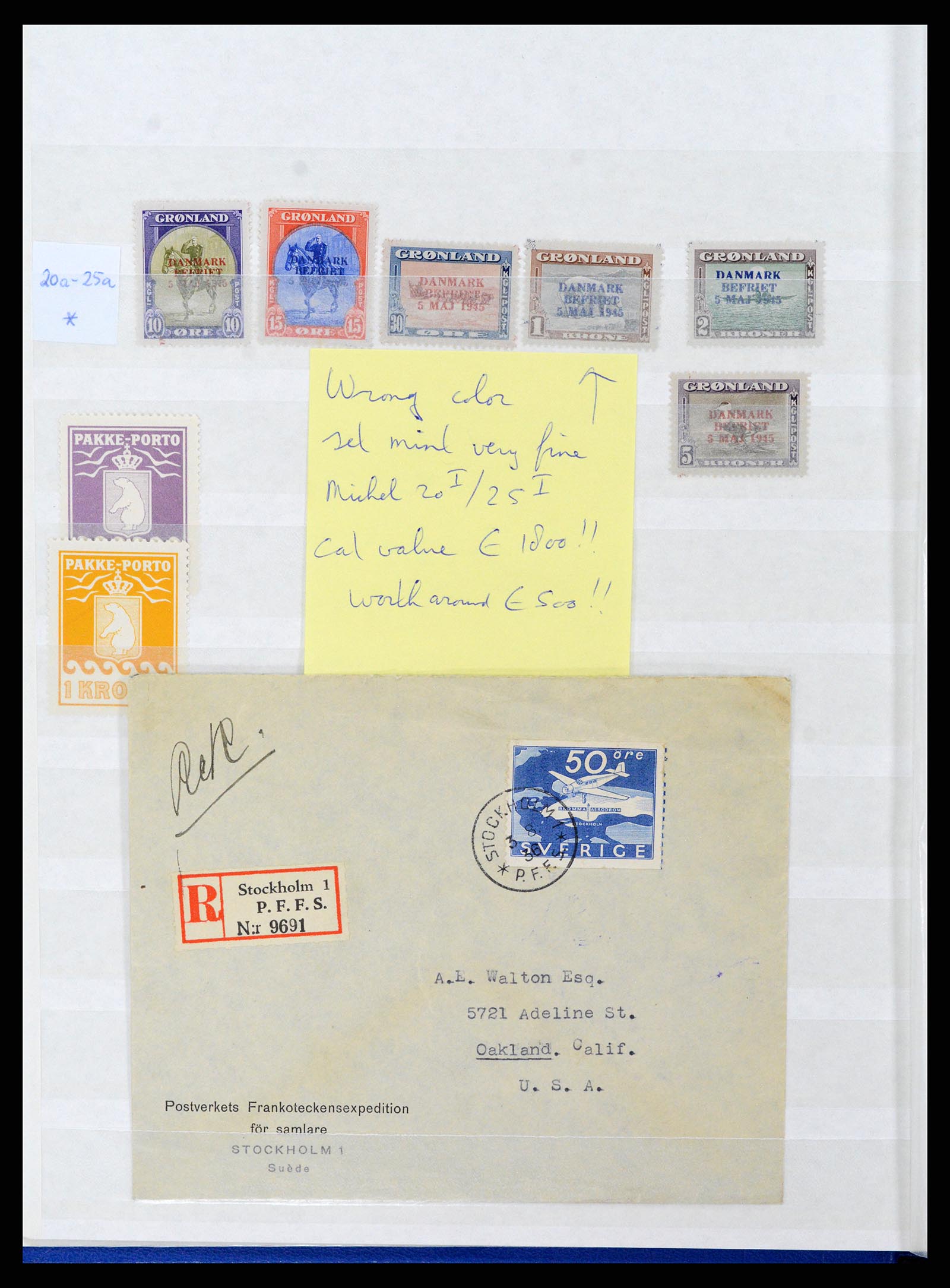 37919 006 - Stamp Collection 37919 Scandinavia 1880-1980.