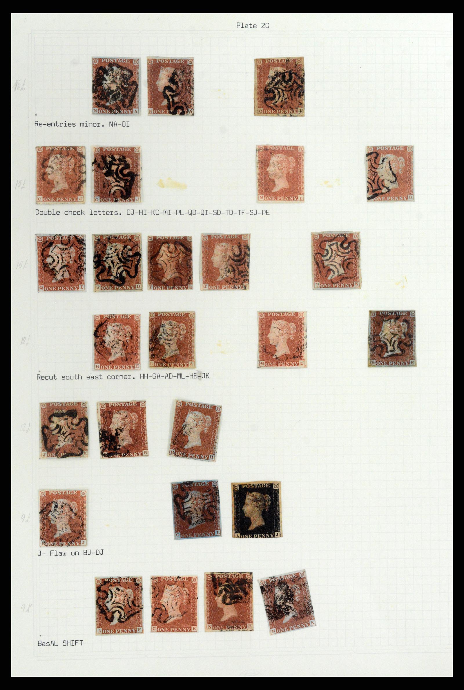 37921 013 - Stamp Collection 37921 Great Britain 1840-1887.