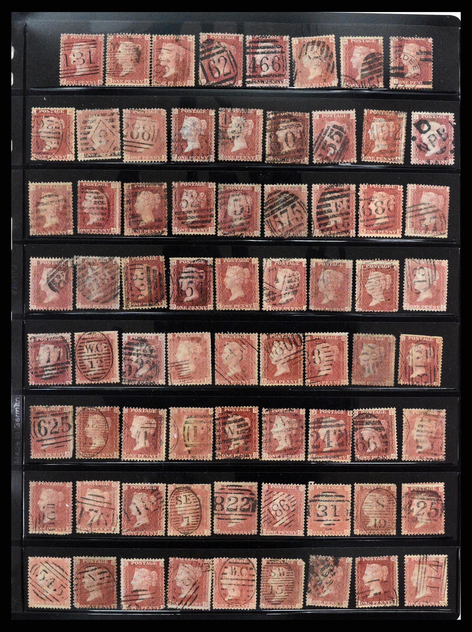 37921 027 - Stamp Collection 37921 Great Britain 1840-1887.