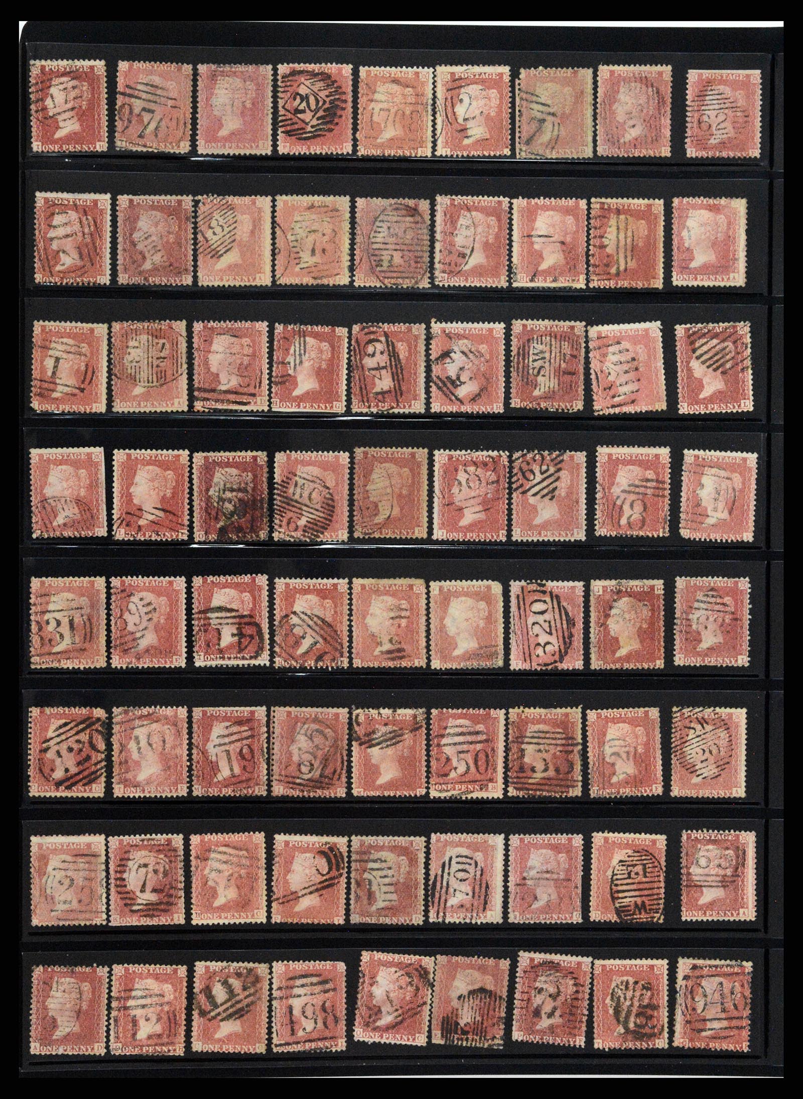 37921 028 - Stamp Collection 37921 Great Britain 1840-1887.