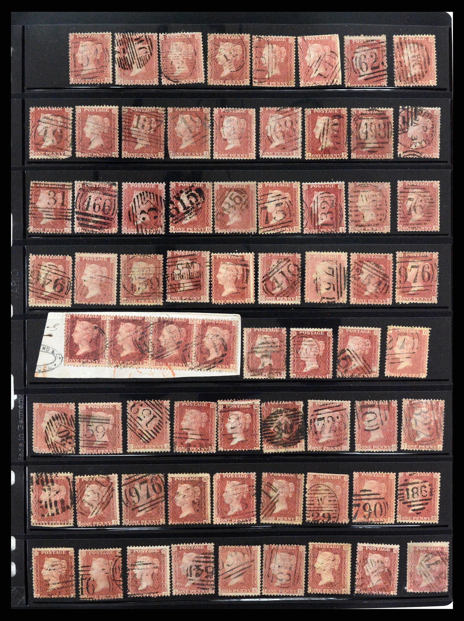 37921 029 - Stamp Collection 37921 Great Britain 1840-1887.