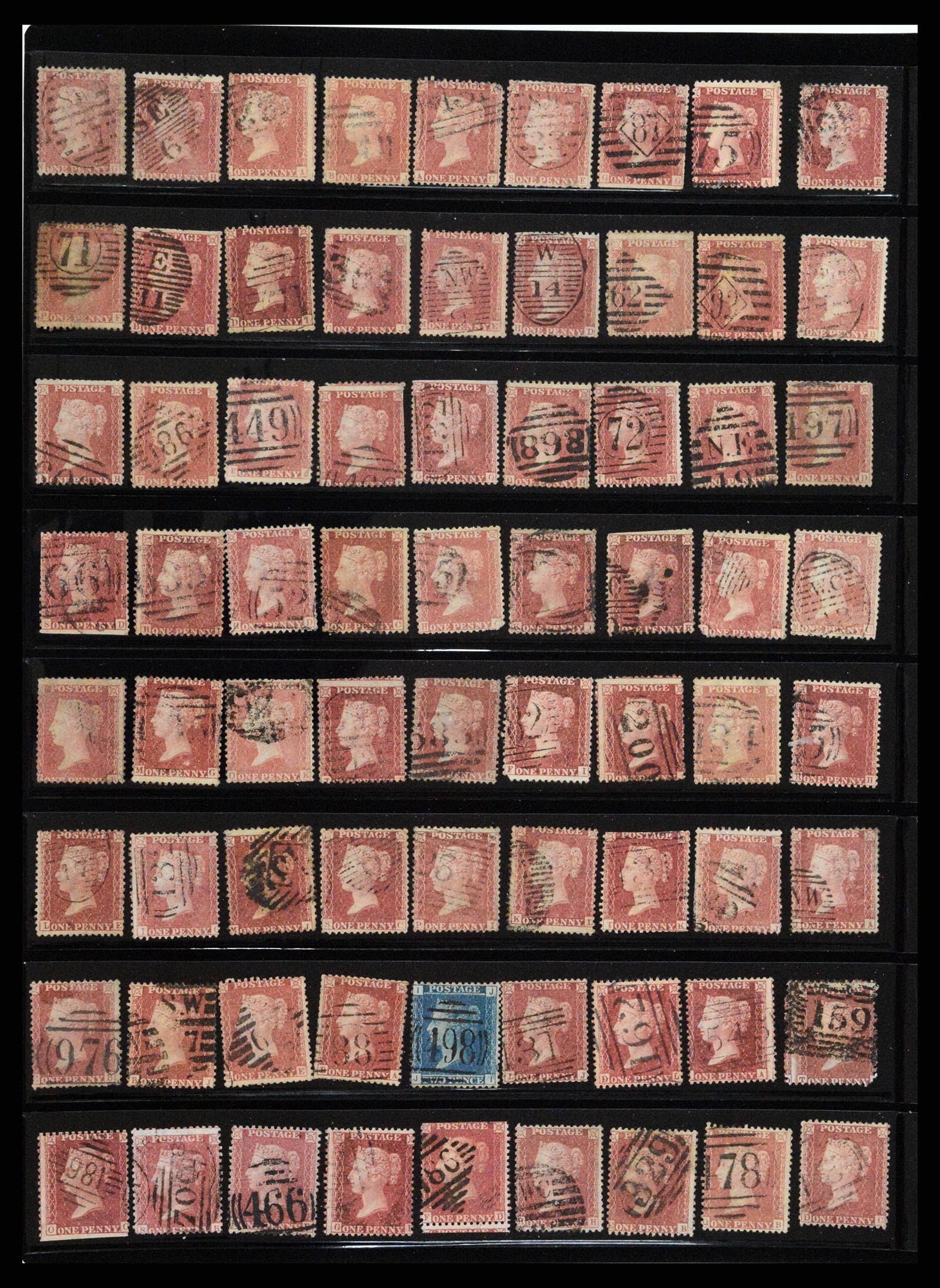 37921 030 - Stamp Collection 37921 Great Britain 1840-1887.