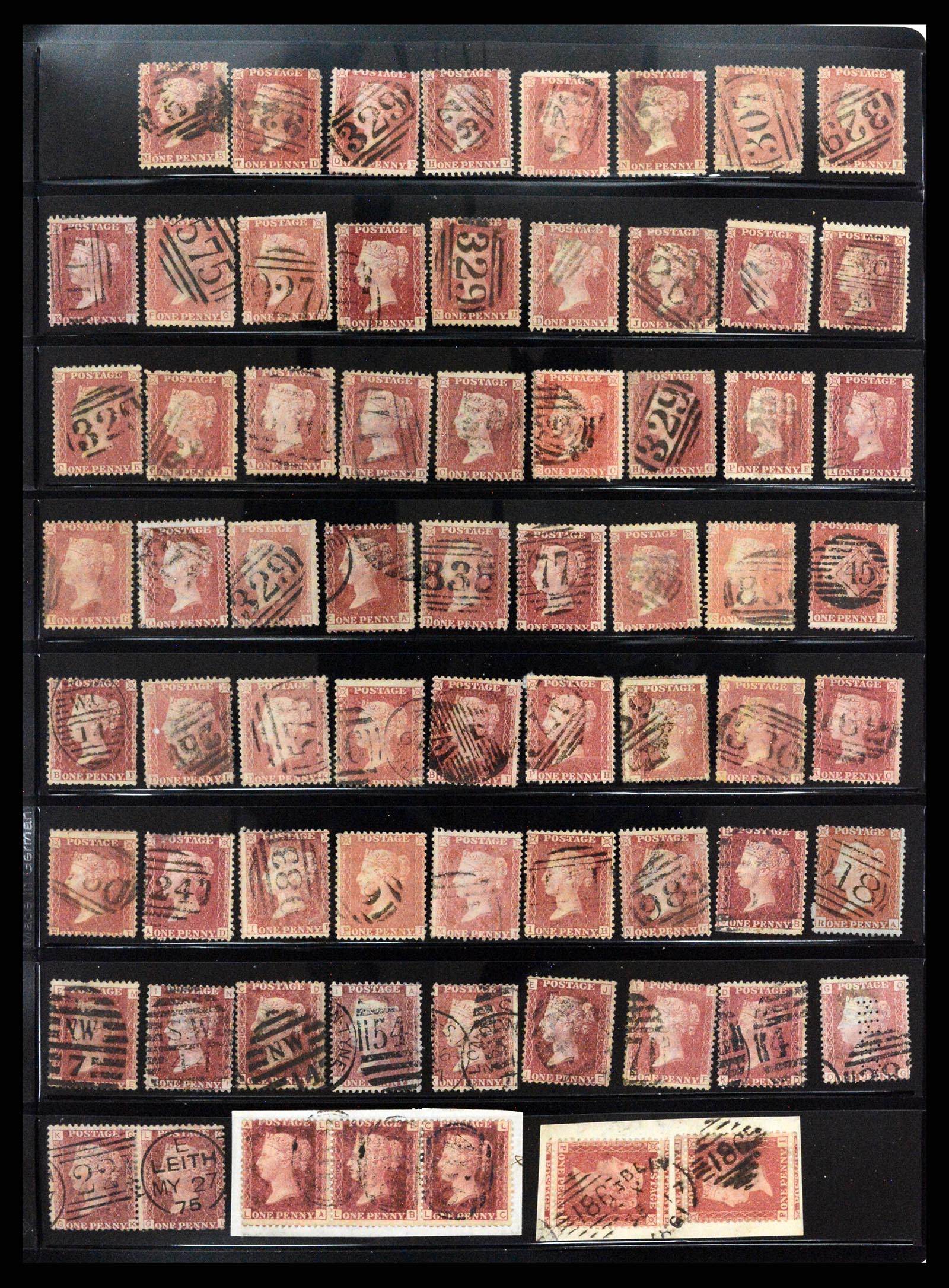 37921 031 - Stamp Collection 37921 Great Britain 1840-1887.