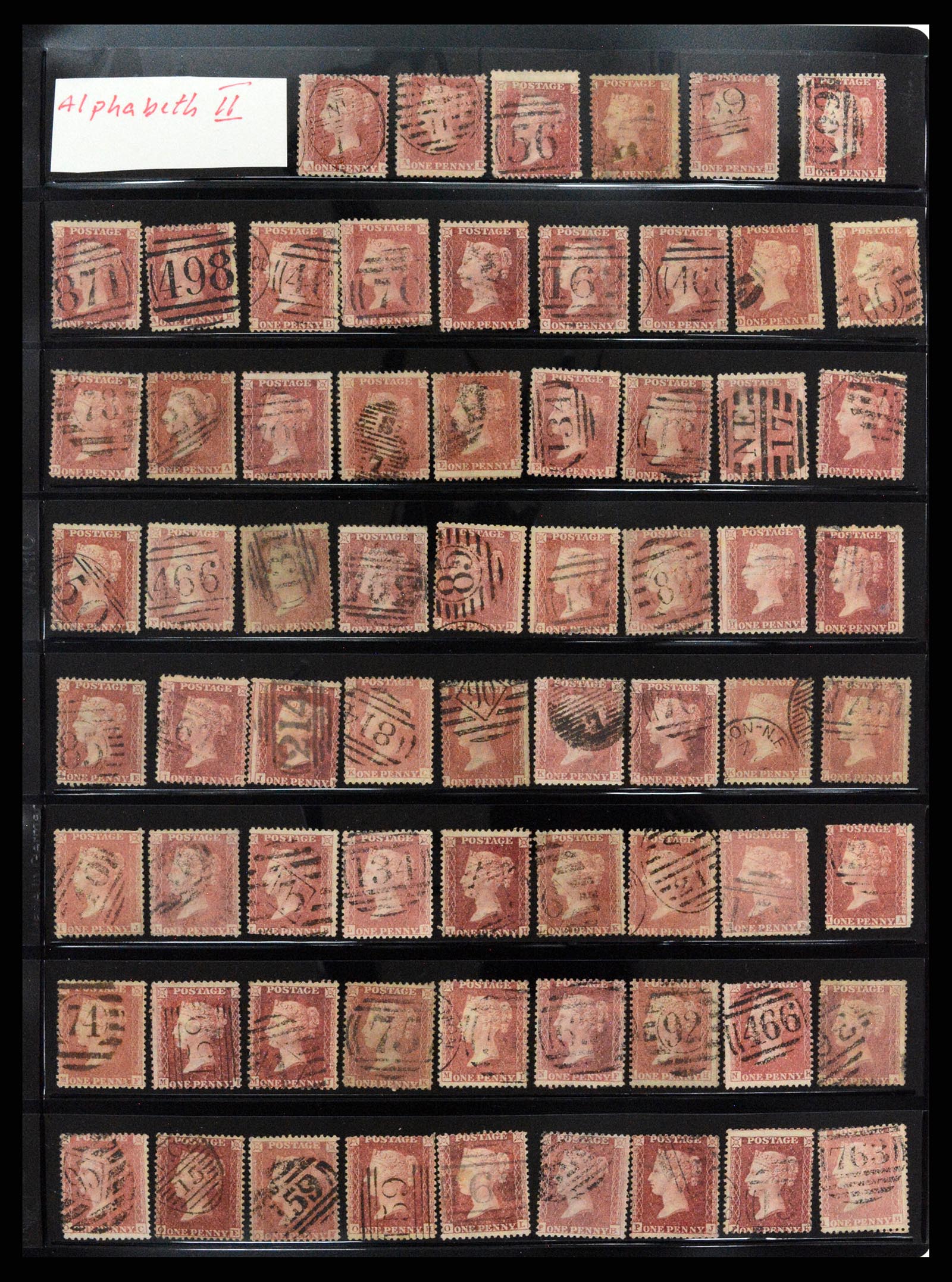 37921 033 - Stamp Collection 37921 Great Britain 1840-1887.