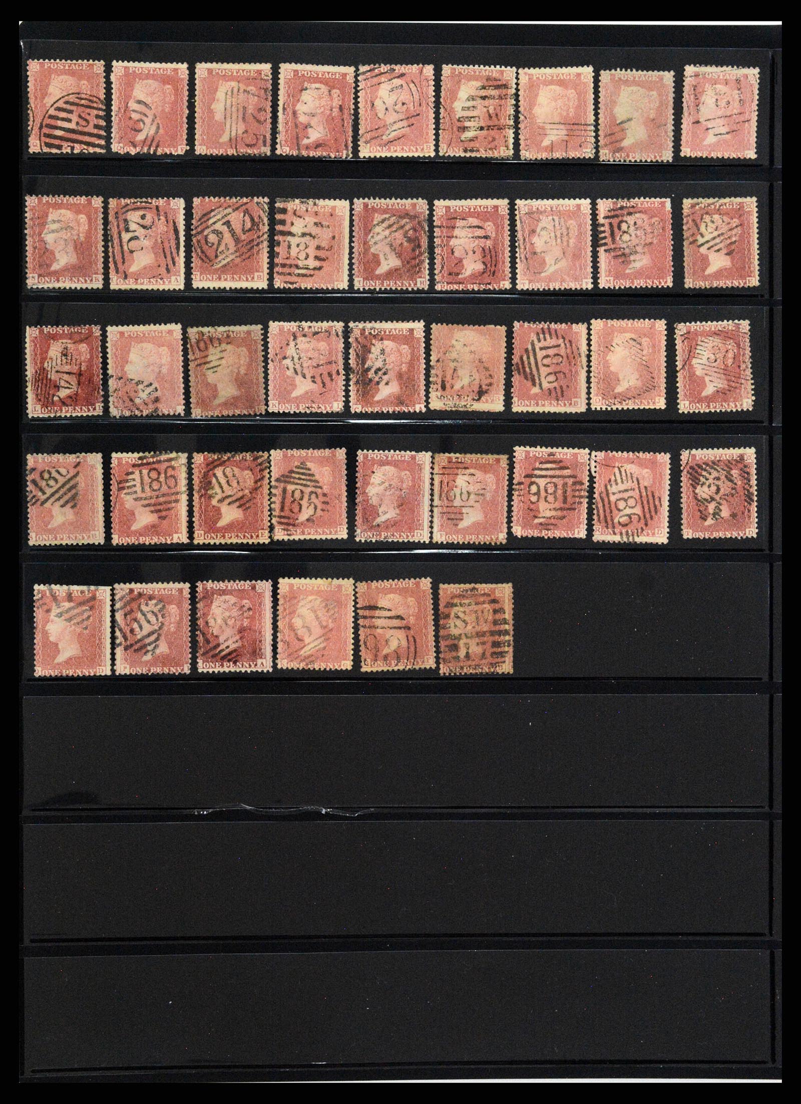 37921 034 - Stamp Collection 37921 Great Britain 1840-1887.