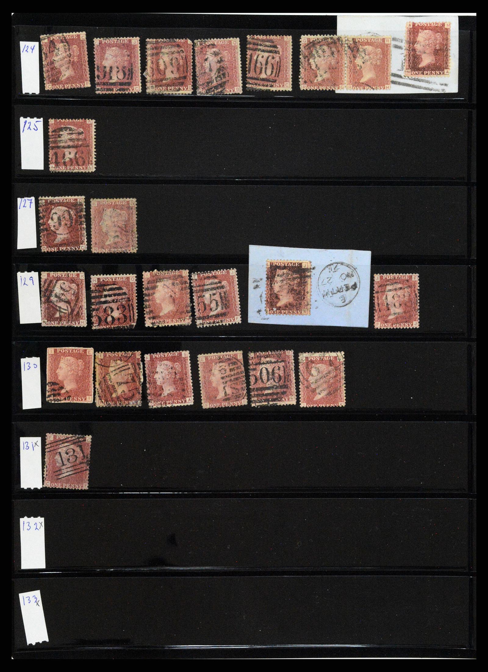 37921 042 - Stamp Collection 37921 Great Britain 1840-1887.