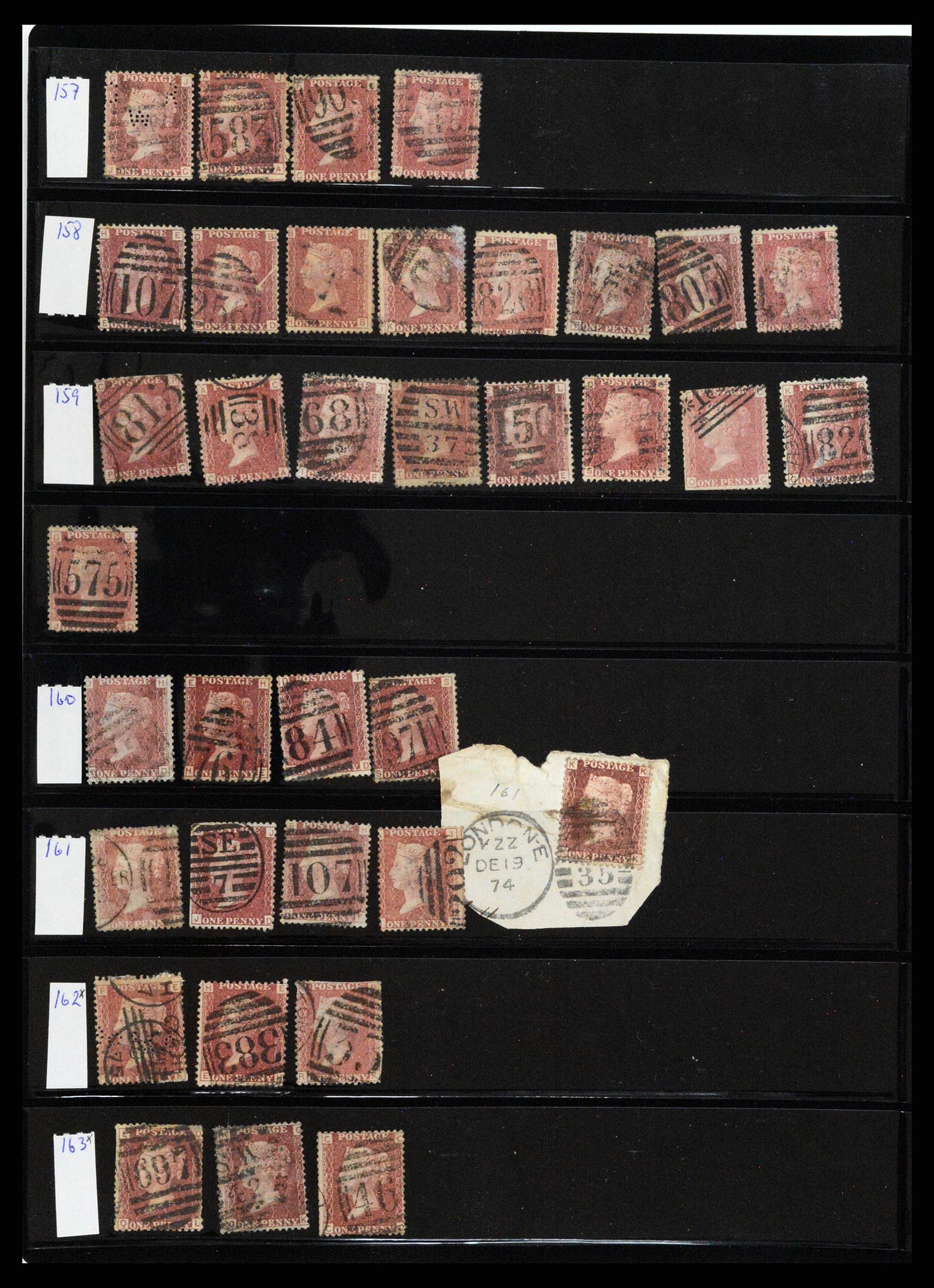 37921 046 - Stamp Collection 37921 Great Britain 1840-1887.