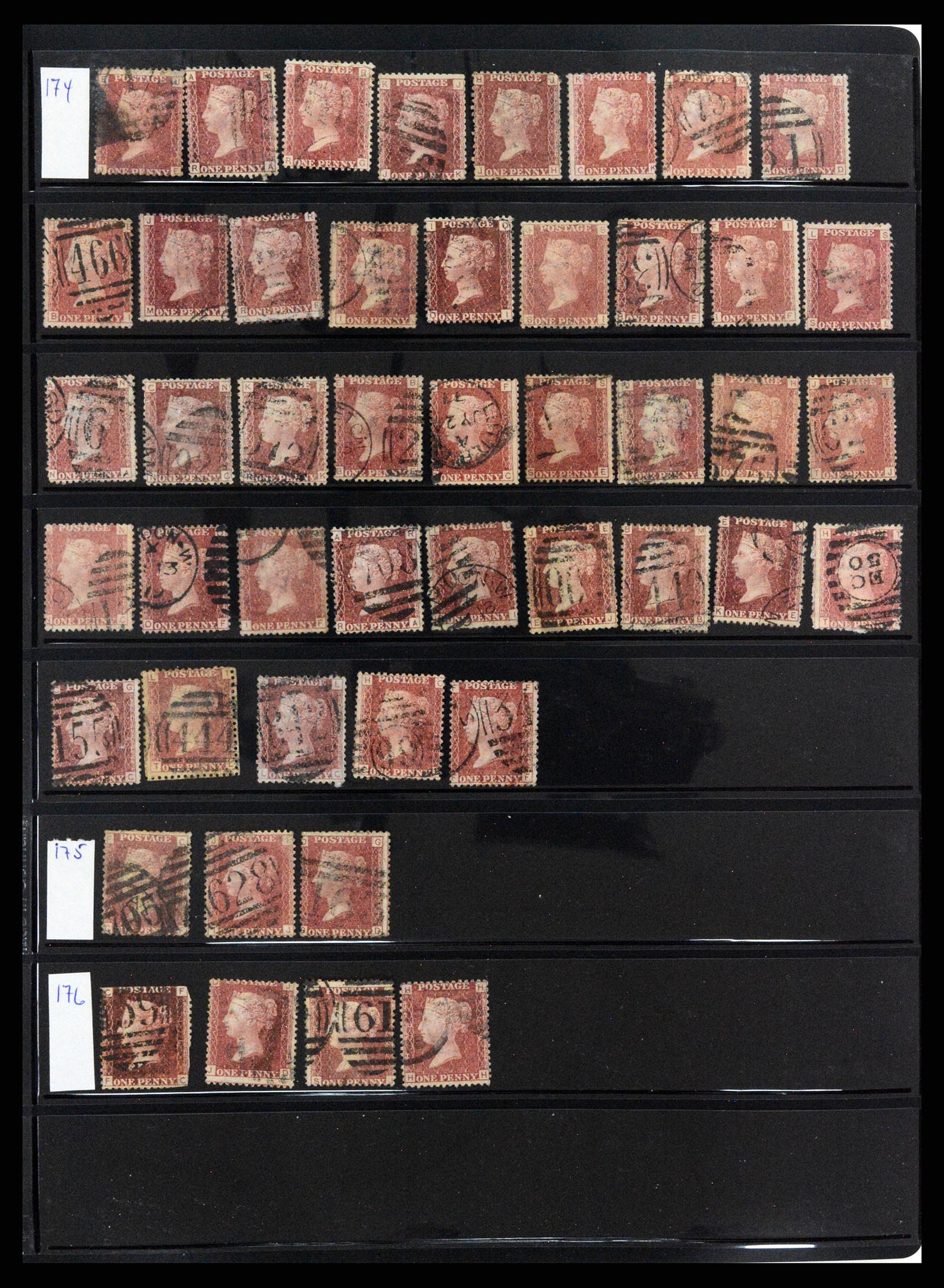 37921 049 - Stamp Collection 37921 Great Britain 1840-1887.