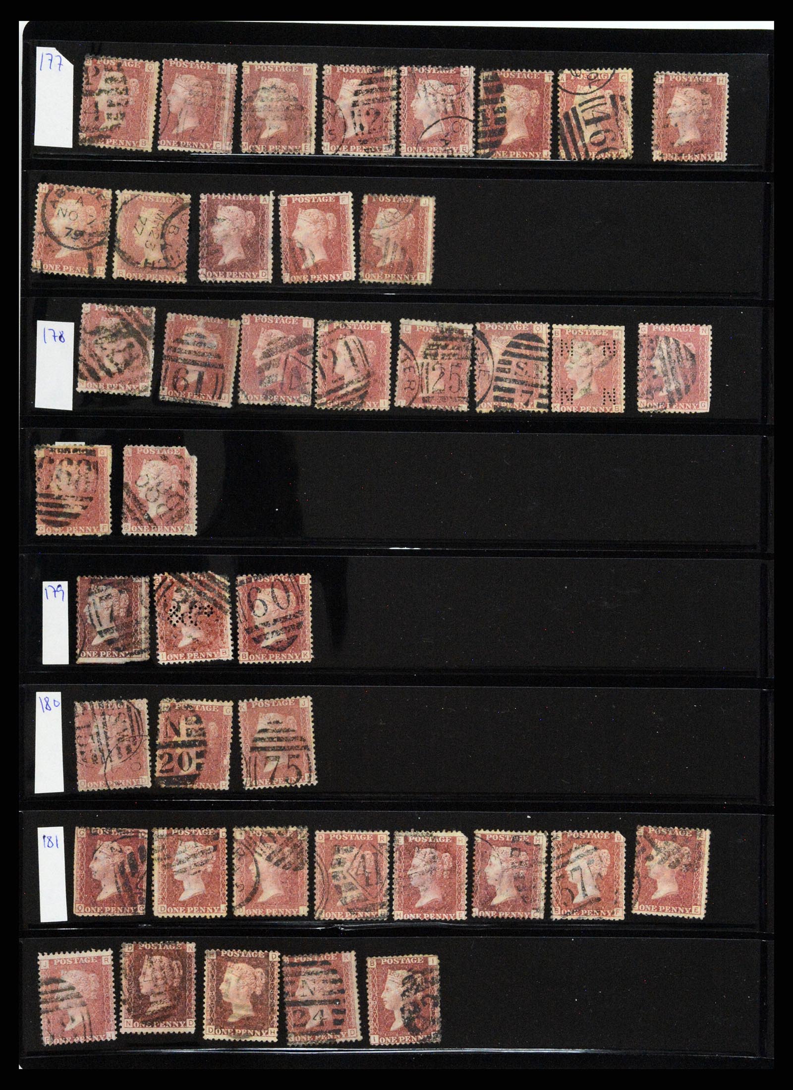 37921 050 - Stamp Collection 37921 Great Britain 1840-1887.