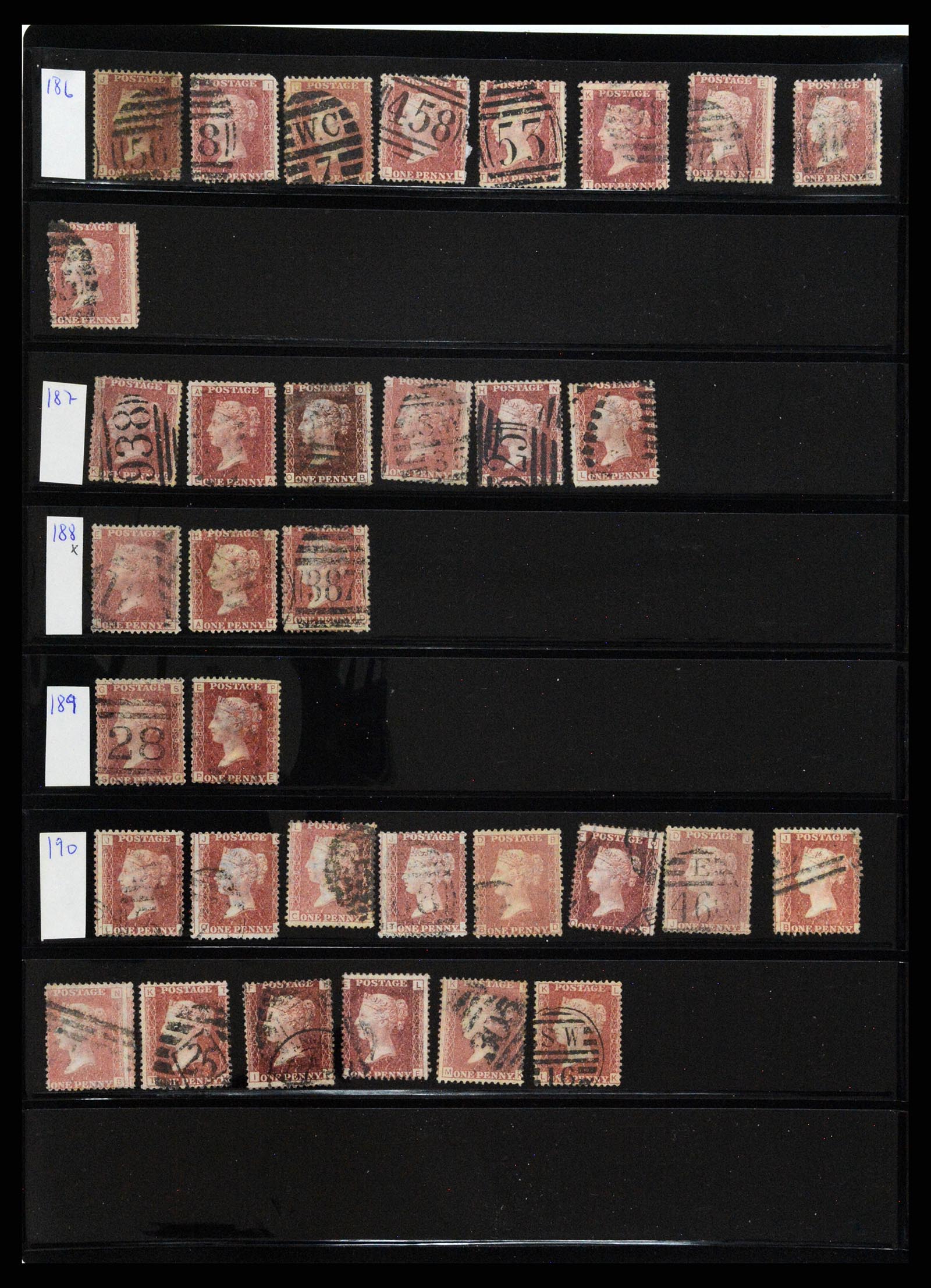 37921 052 - Stamp Collection 37921 Great Britain 1840-1887.