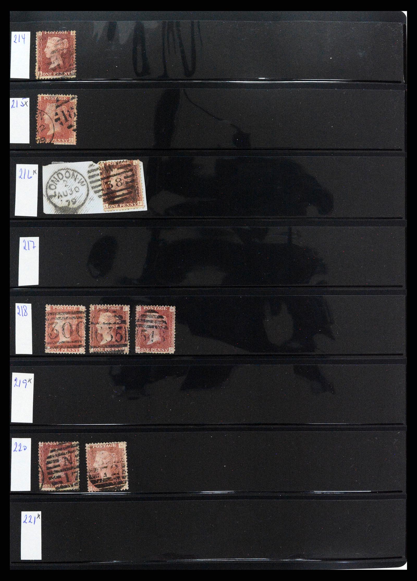 37921 057 - Stamp Collection 37921 Great Britain 1840-1887.