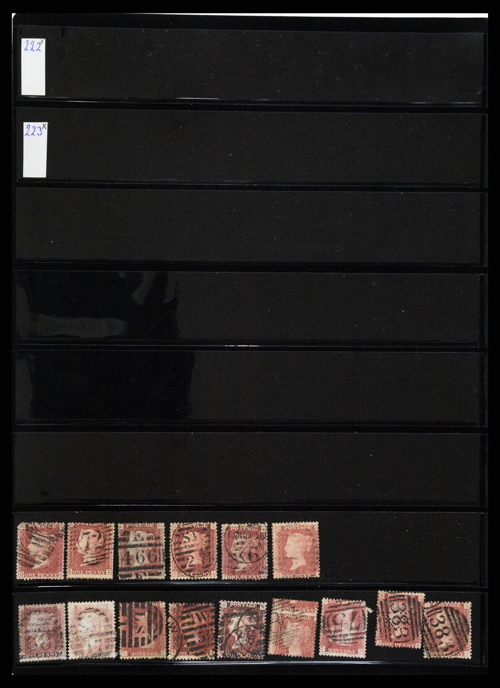 37921 058 - Stamp Collection 37921 Great Britain 1840-1887.