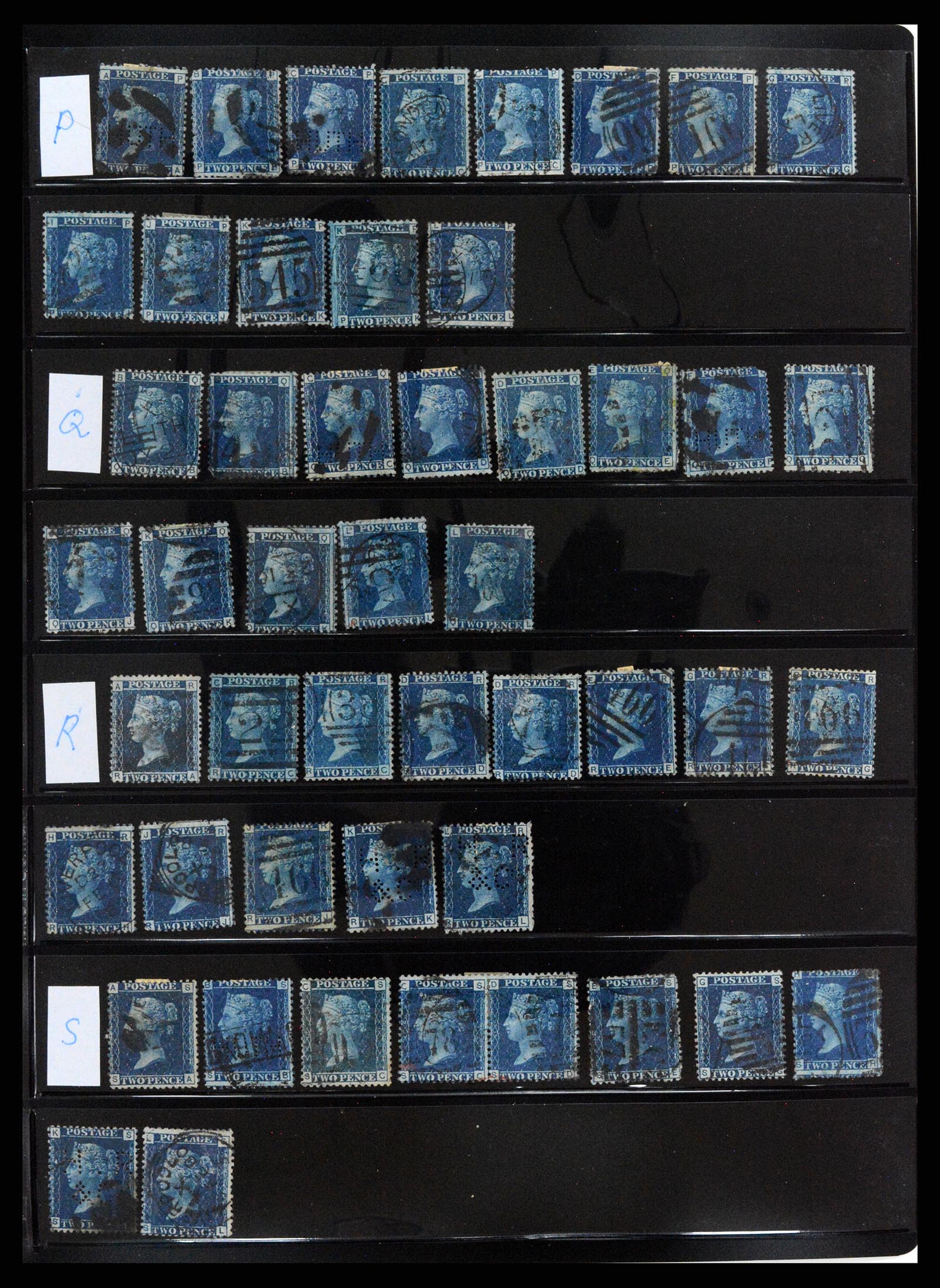 37921 063 - Stamp Collection 37921 Great Britain 1840-1887.