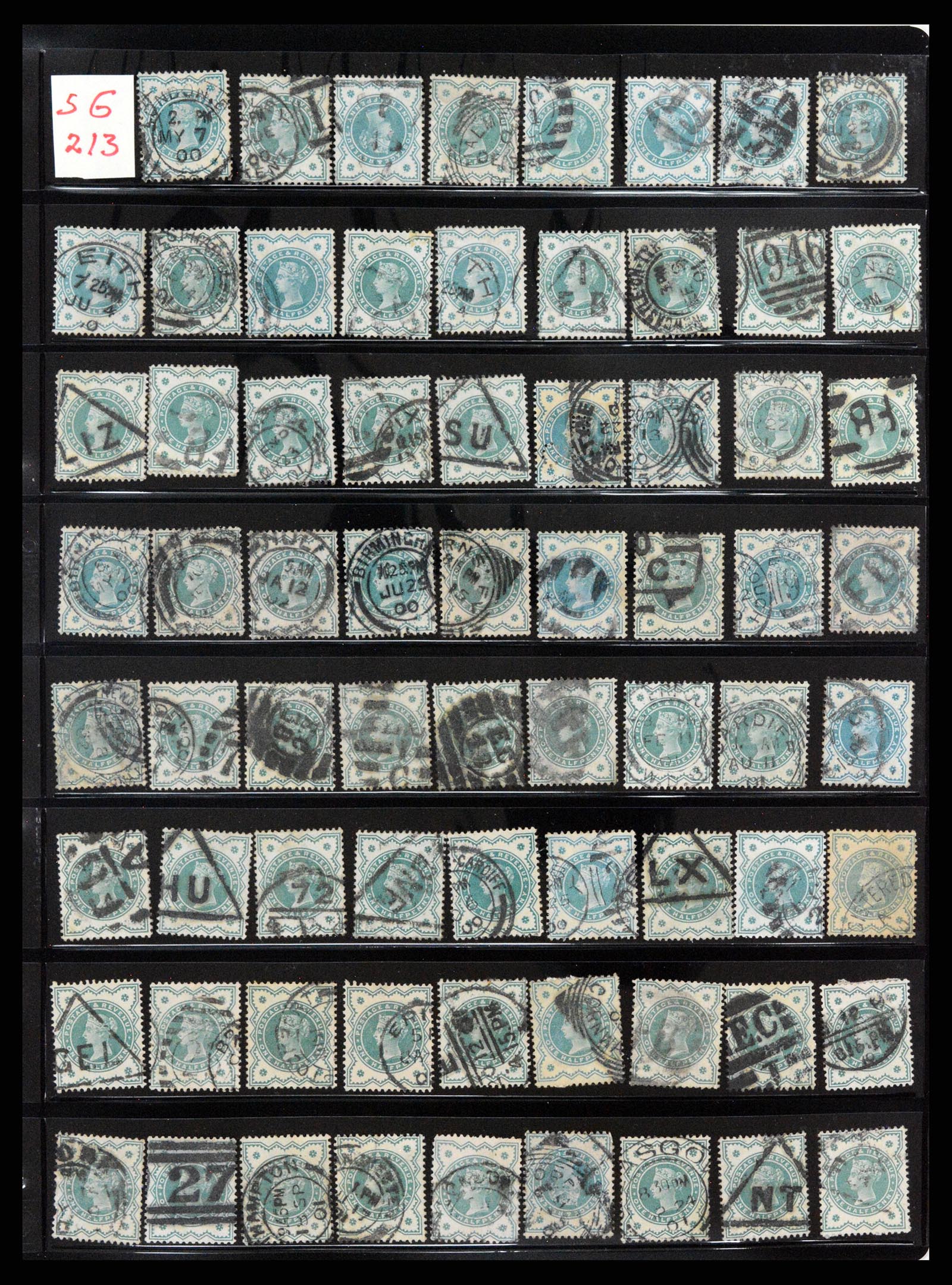 37921 160 - Stamp Collection 37921 Great Britain 1840-1887.
