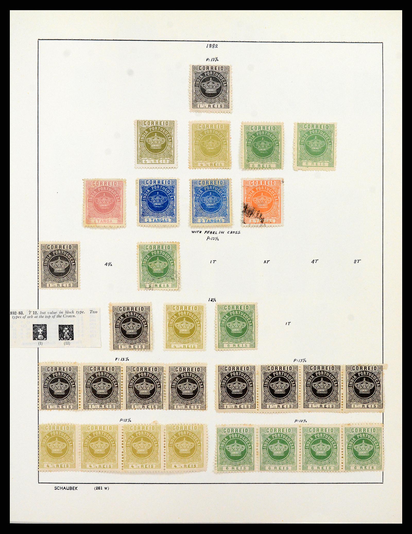 37924 005 - Postzegelverzameling 37924 Portugese koloniën 1871-1944.