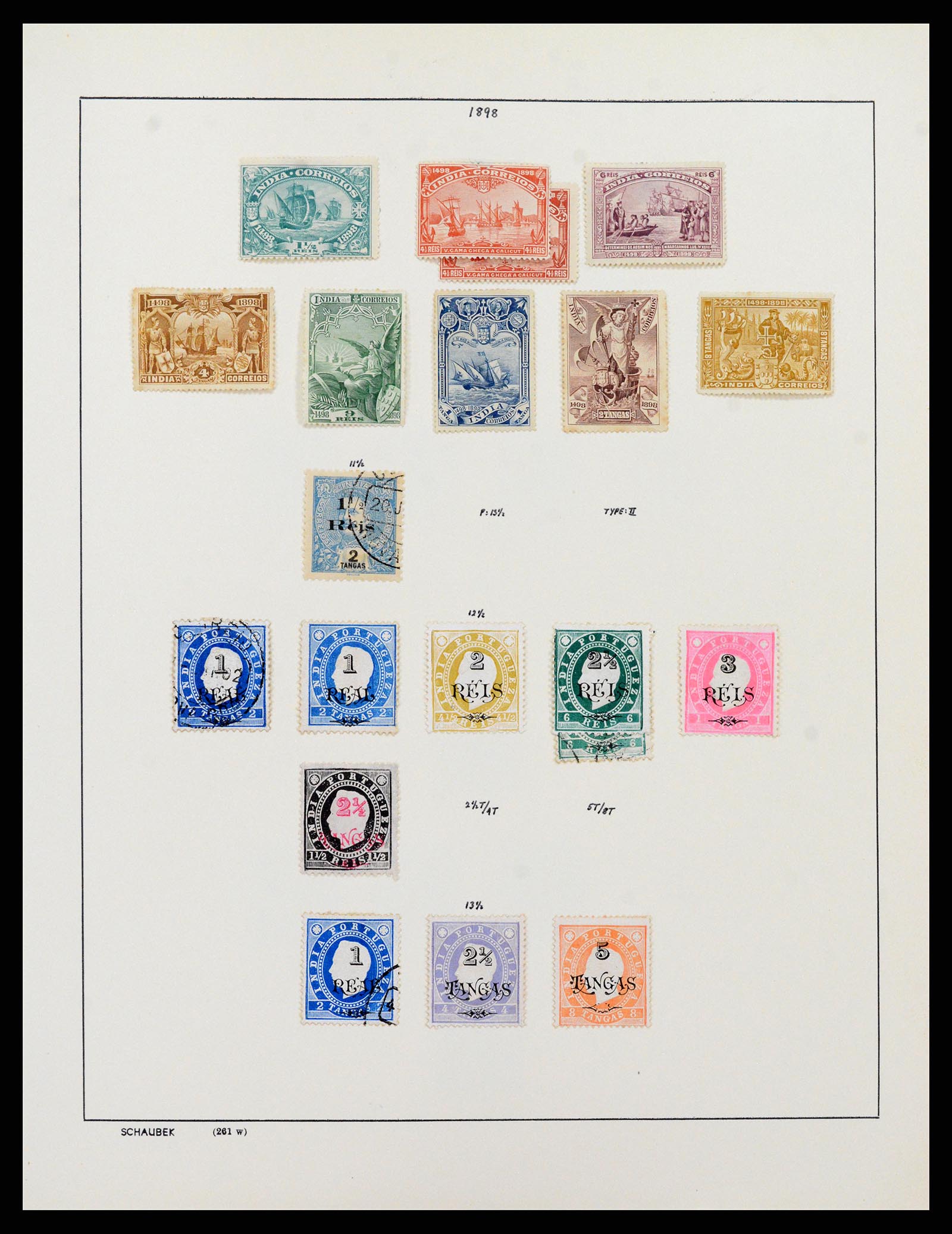 37924 009 - Postzegelverzameling 37924 Portugese koloniën 1871-1944.