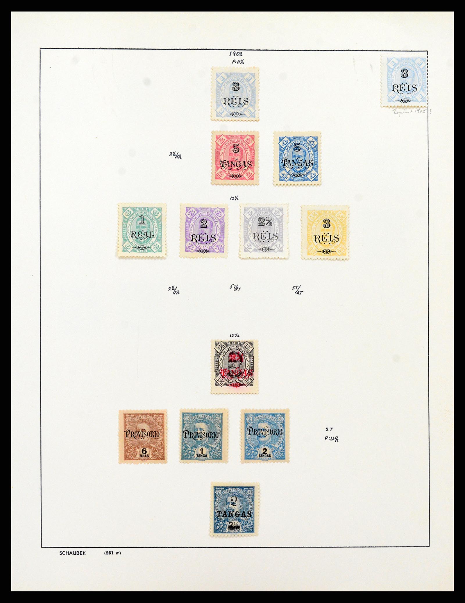 37924 010 - Postzegelverzameling 37924 Portugese koloniën 1871-1944.