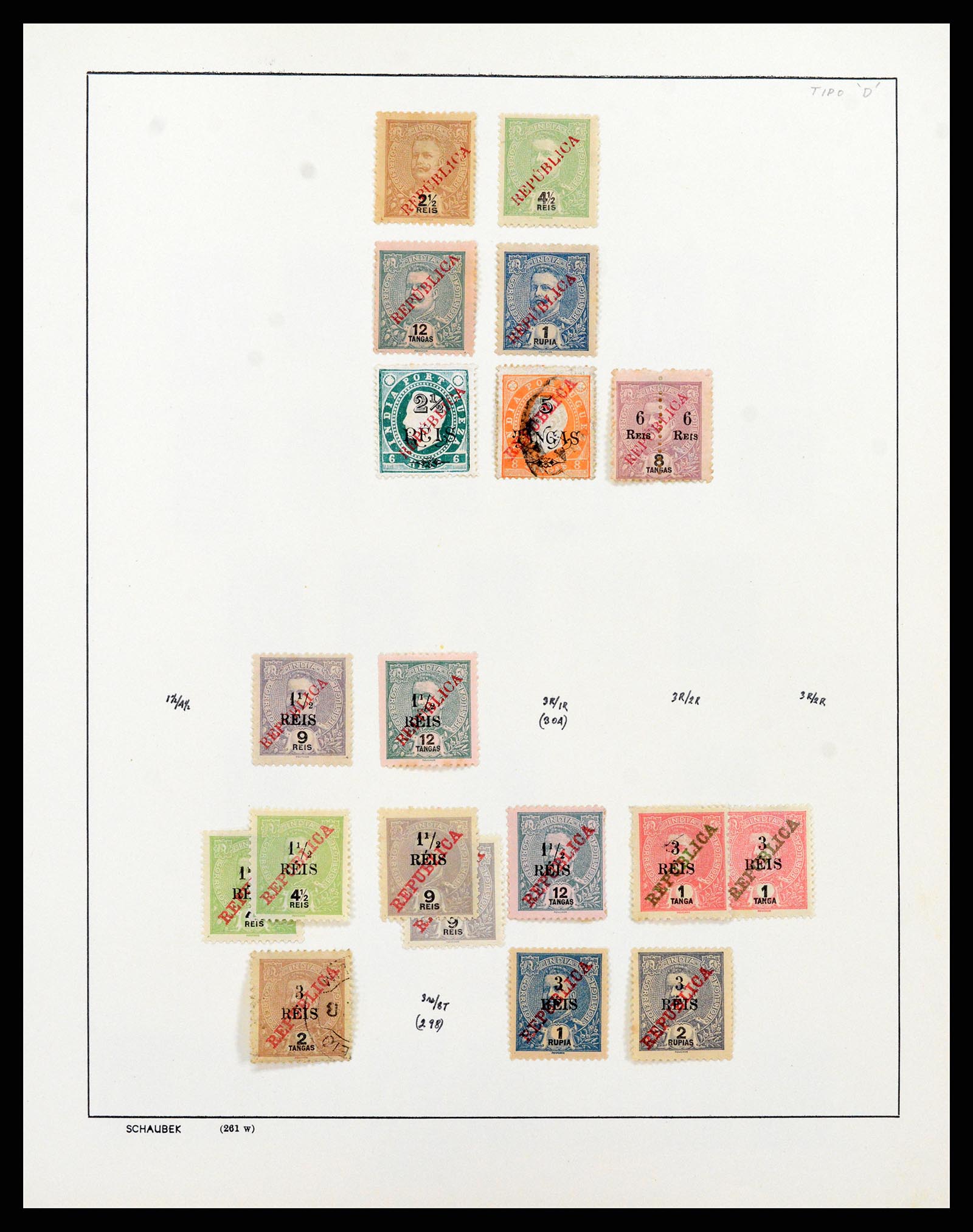 37924 014 - Postzegelverzameling 37924 Portugese koloniën 1871-1944.