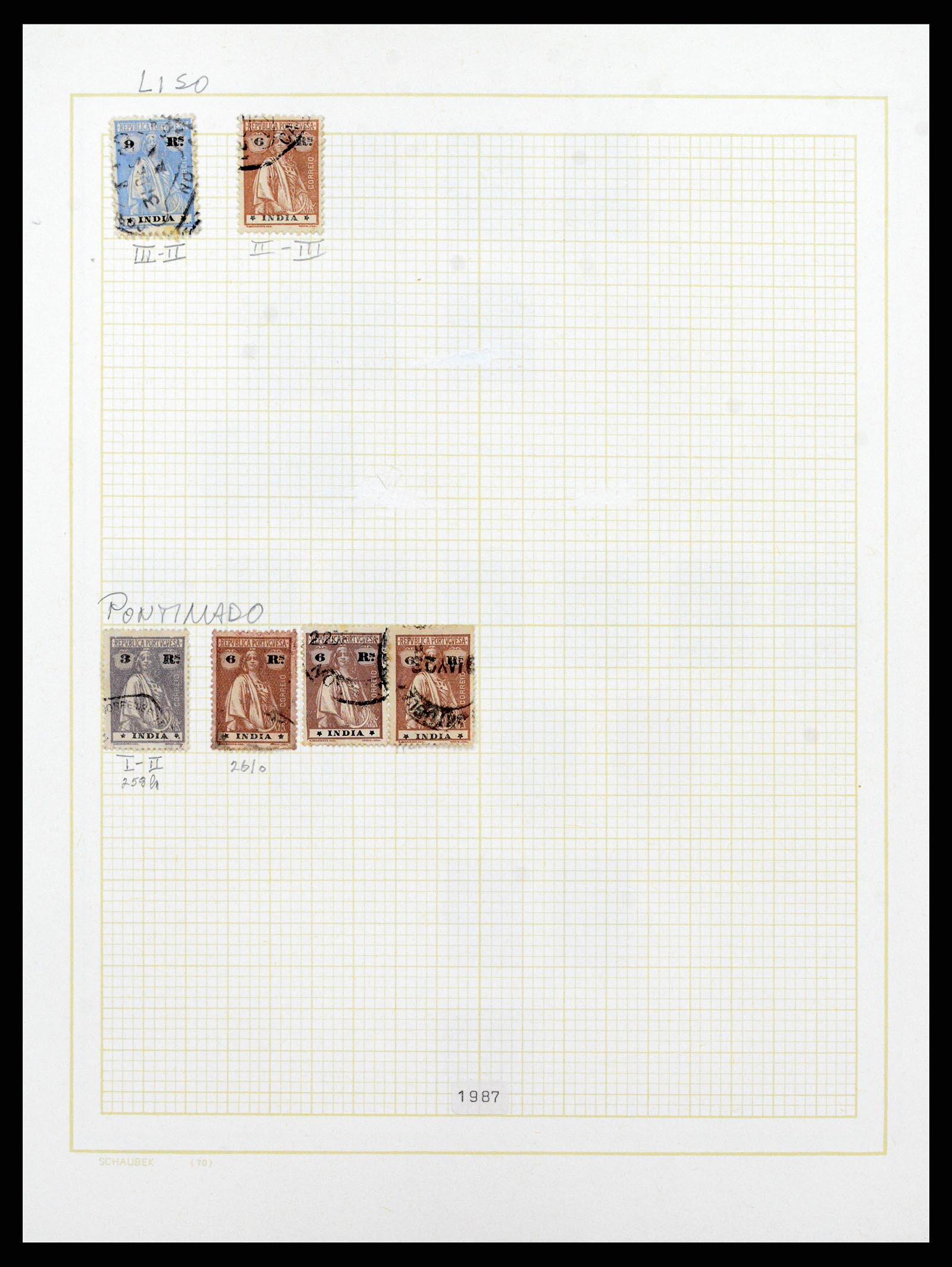 37924 017 - Postzegelverzameling 37924 Portugese koloniën 1871-1944.