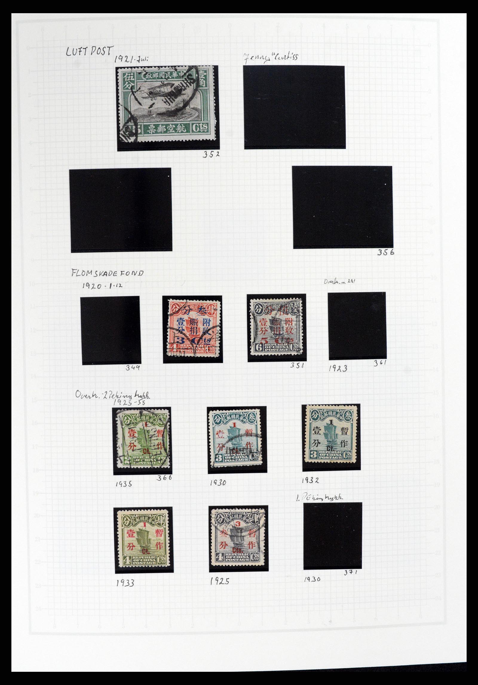 37925 018 - Stamp Collection 37925 China 1878-1949.