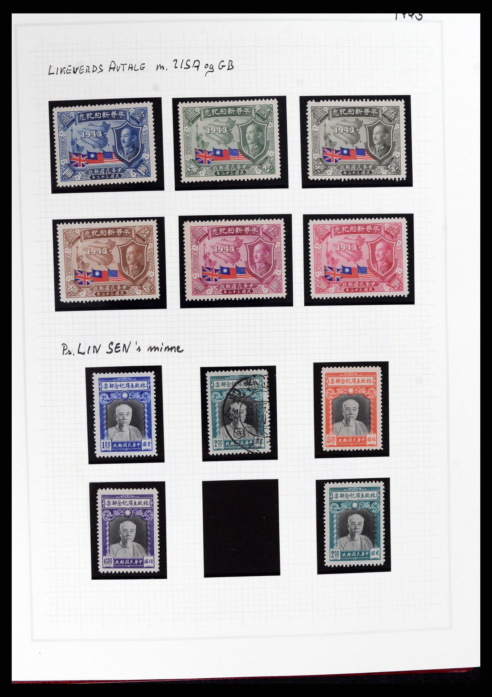 37925 050 - Stamp Collection 37925 China 1878-1949.
