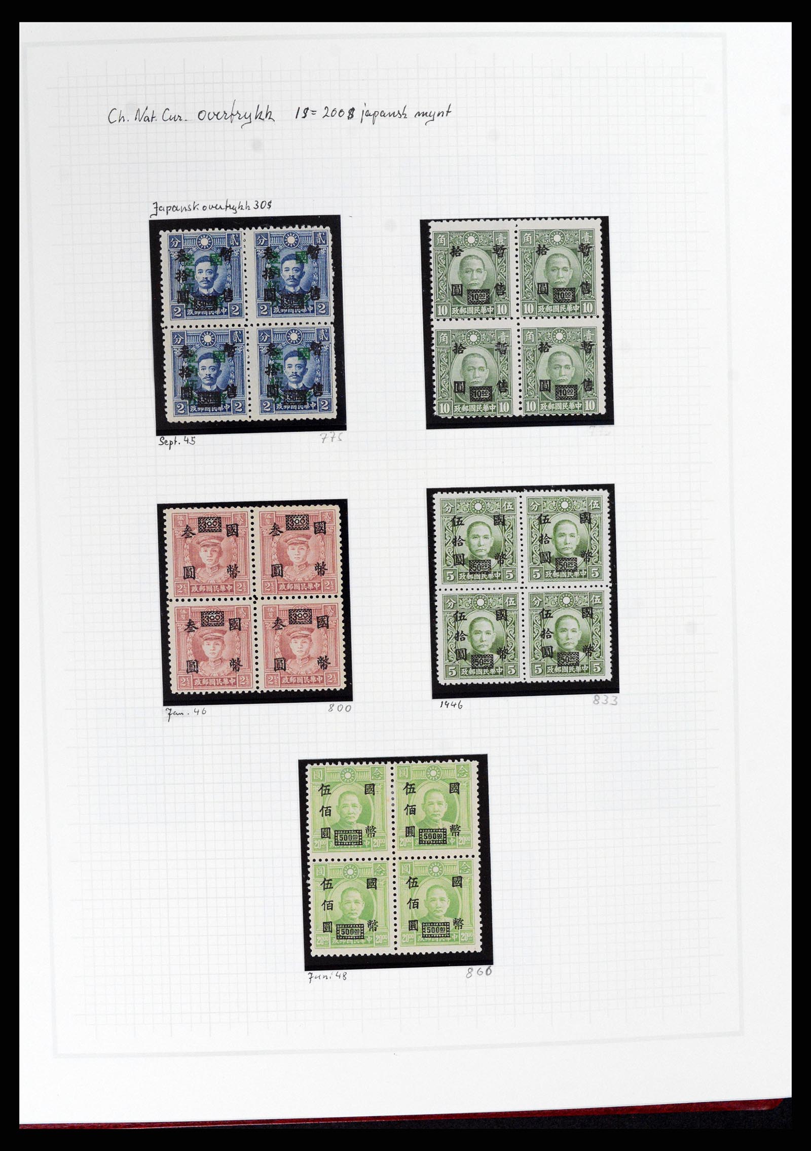 37925 057 - Stamp Collection 37925 China 1878-1949.