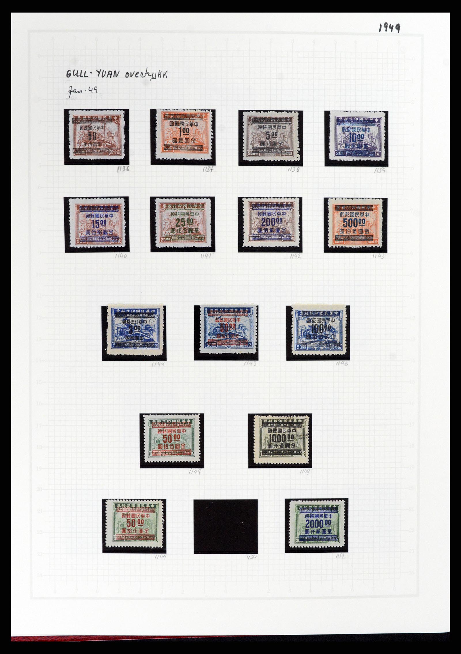 37925 075 - Stamp Collection 37925 China 1878-1949.