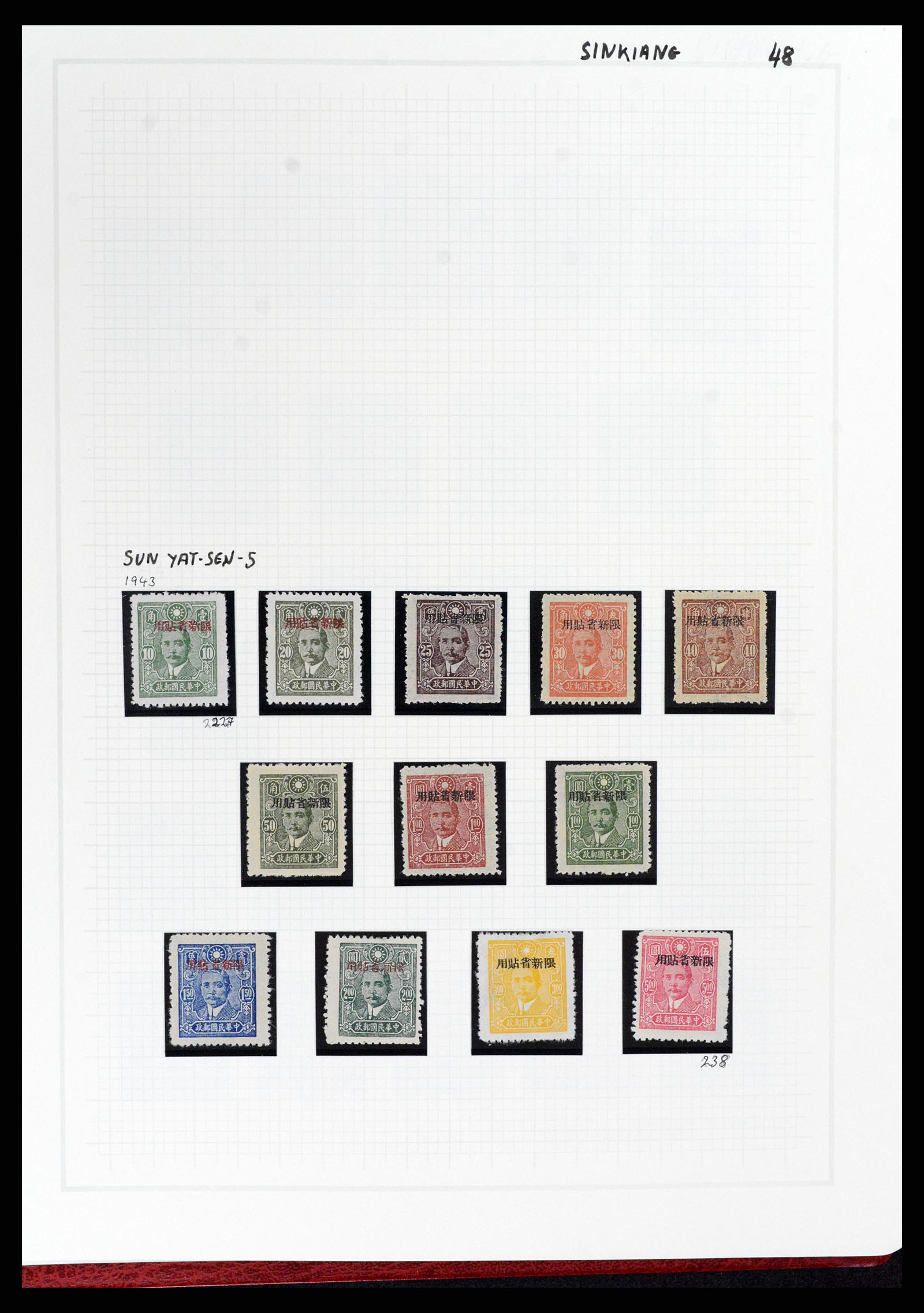37925 091 - Stamp Collection 37925 China 1878-1949.