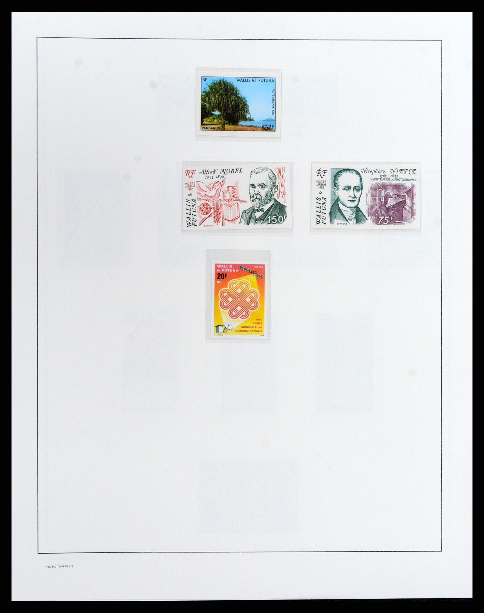 37926 037 - Stamp Collection 37926 Wallis et Futuna 1922-2001.