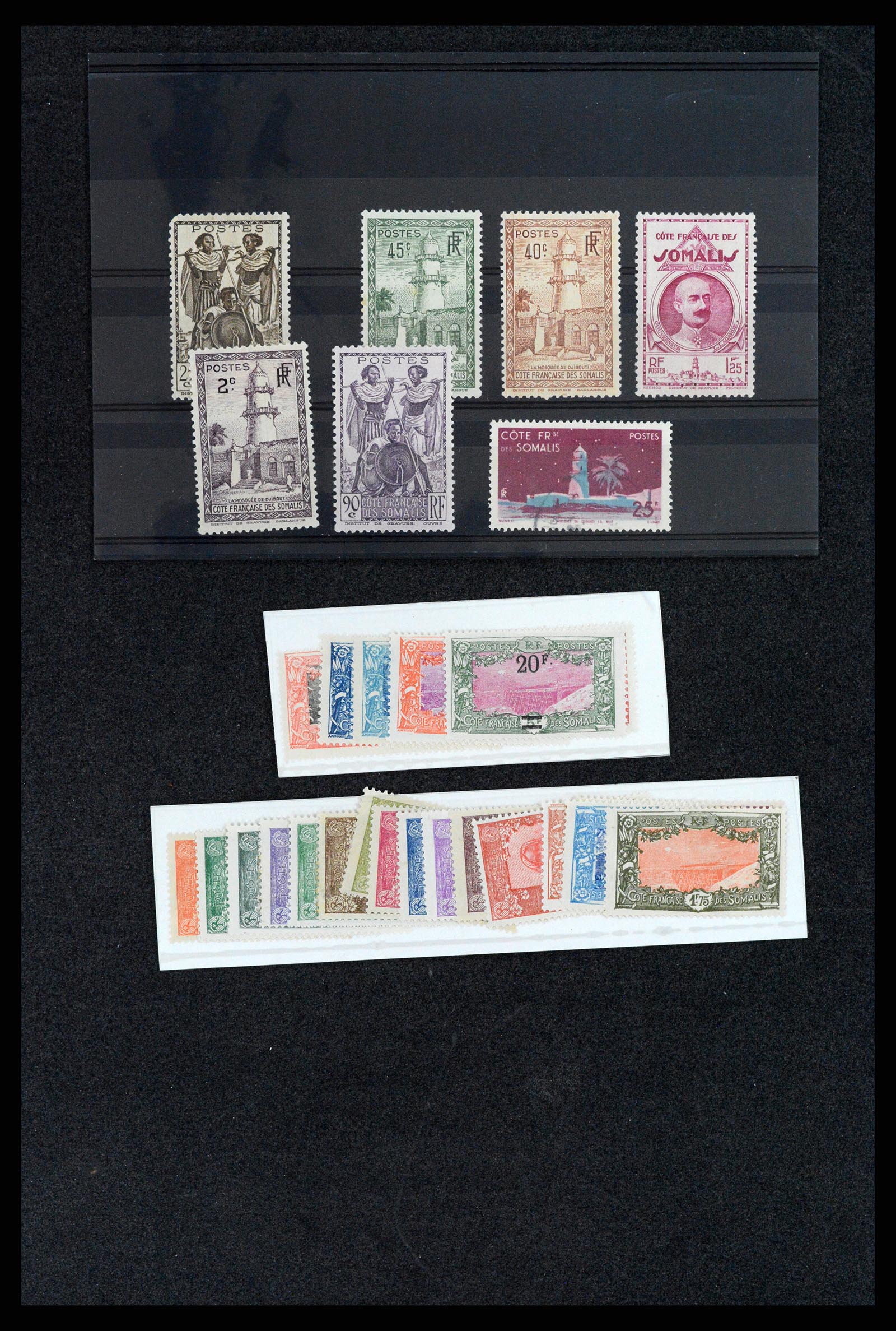 37928 007 - Stamp Collection 37928 French Somalia 1894-1984.