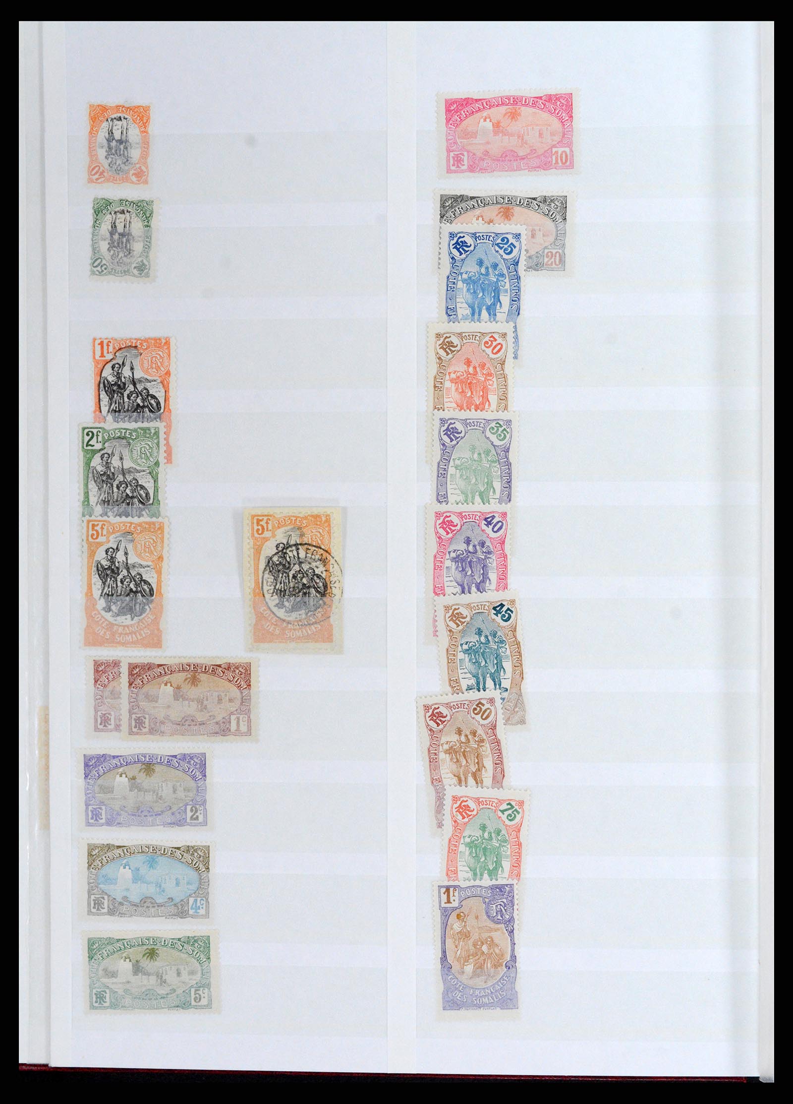 37928 021 - Stamp Collection 37928 French Somalia 1894-1984.