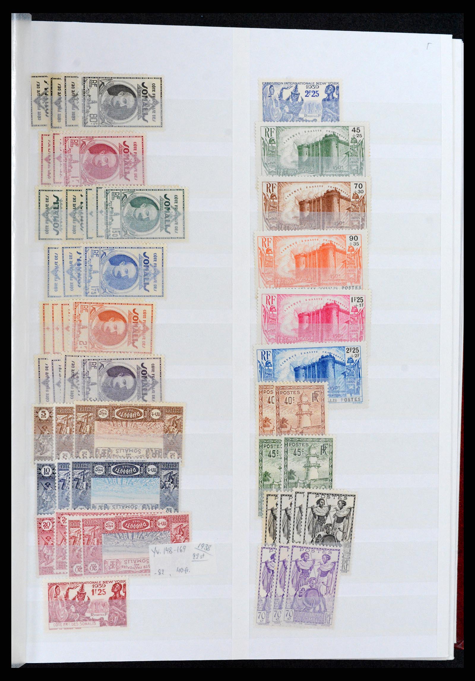 37928 026 - Stamp Collection 37928 French Somalia 1894-1984.