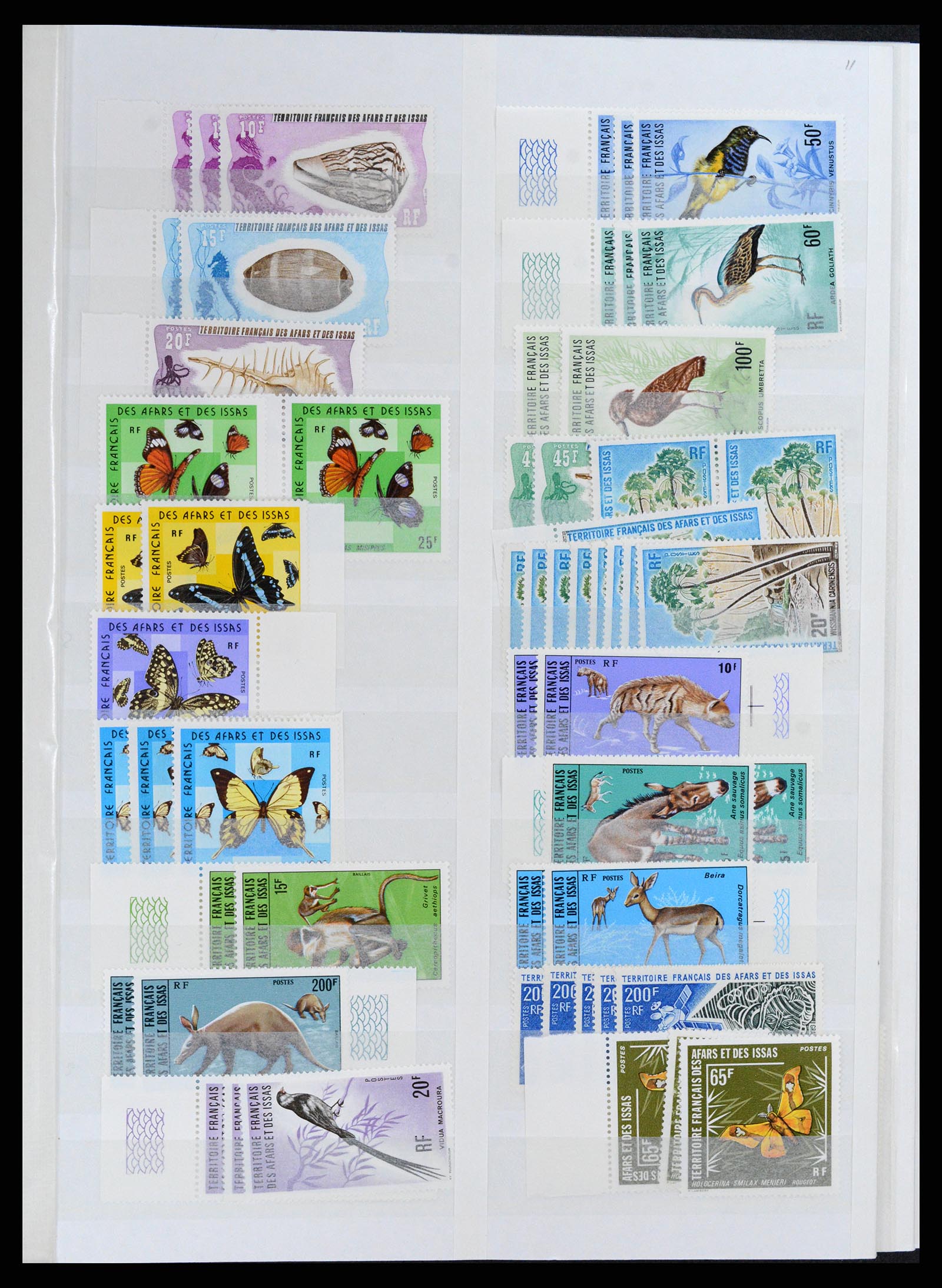 37928 038 - Stamp Collection 37928 French Somalia 1894-1984.