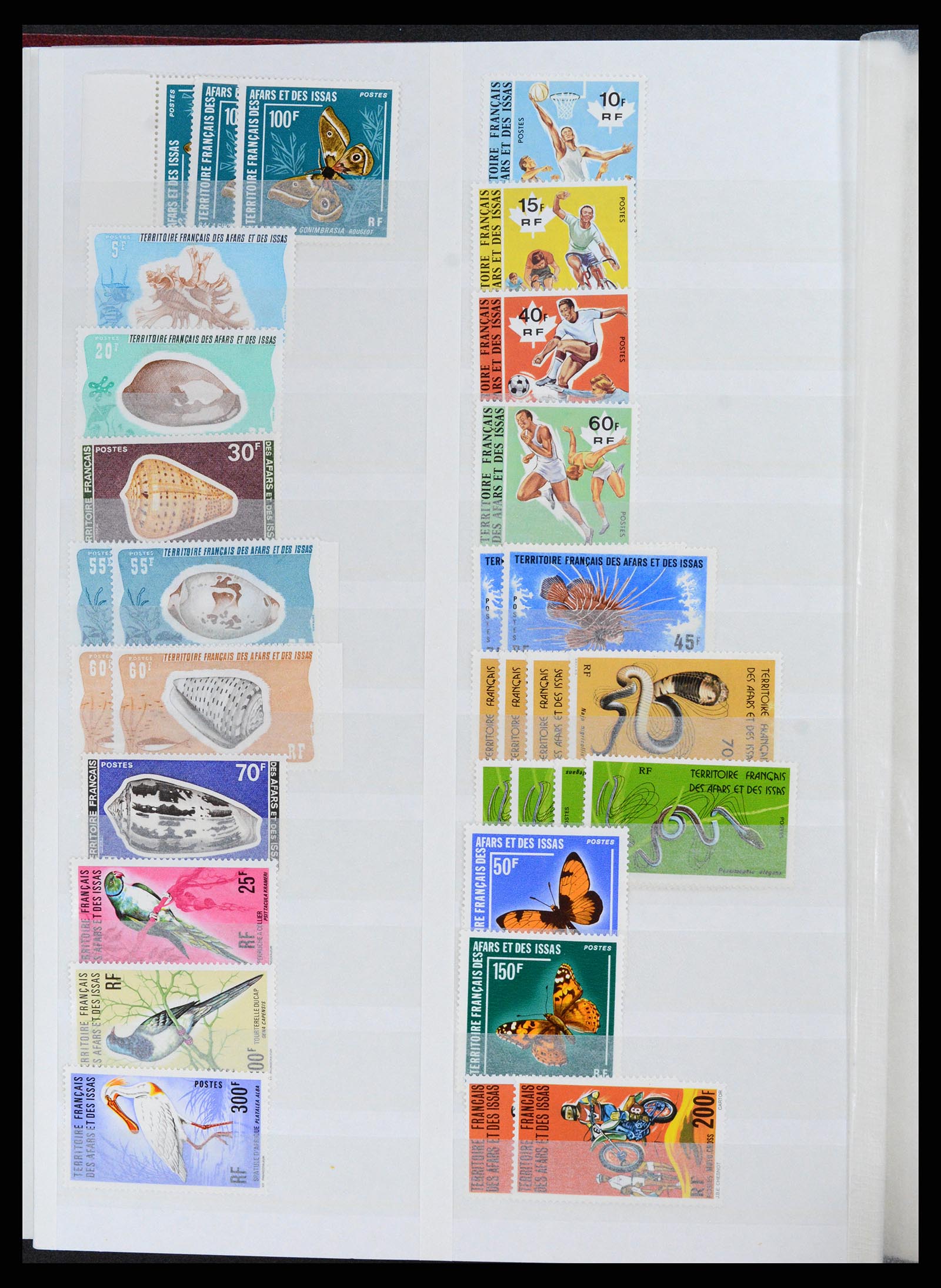 37928 039 - Stamp Collection 37928 French Somalia 1894-1984.